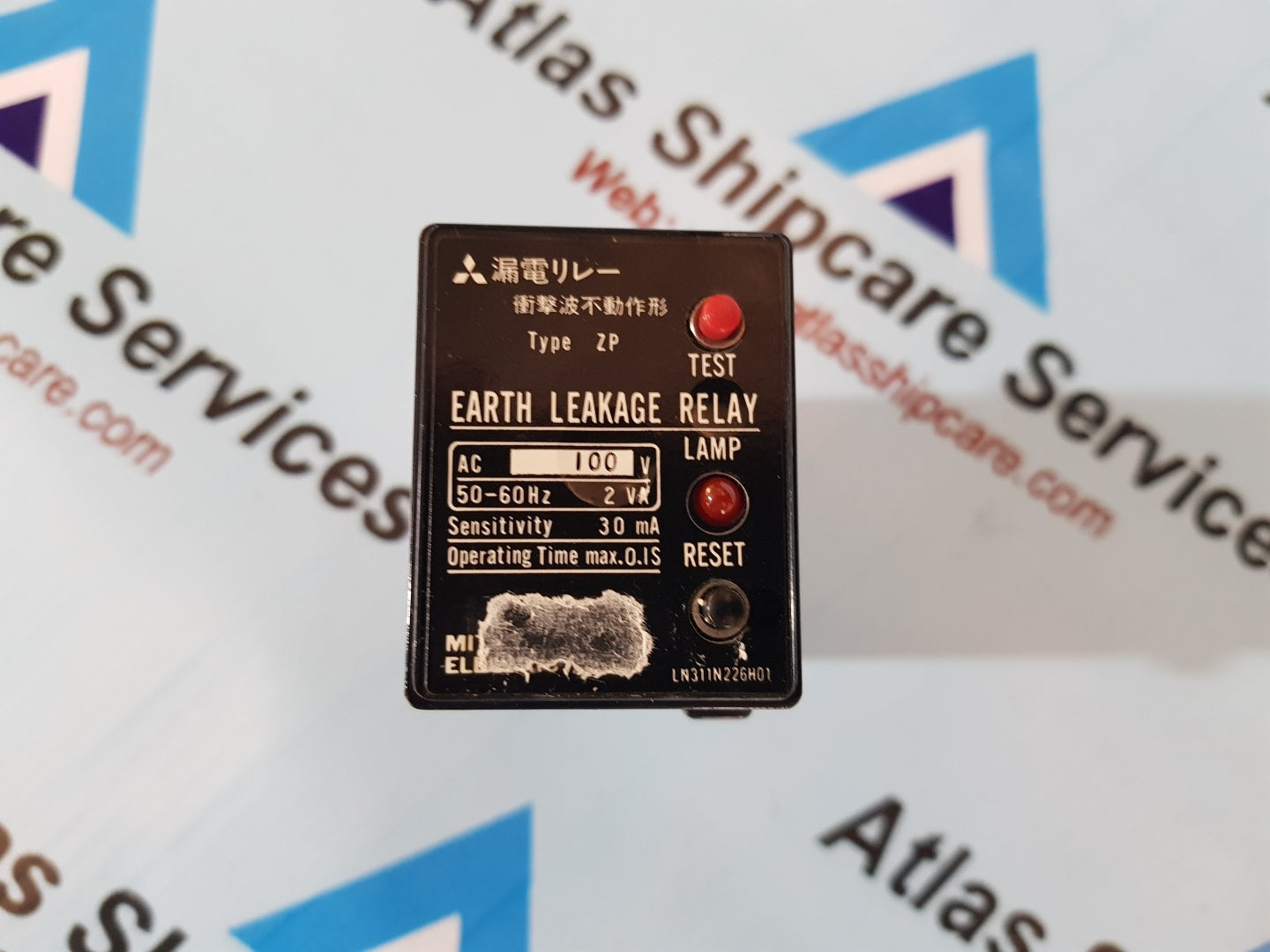 Mitsubishi ZP Earth Leakage Relay