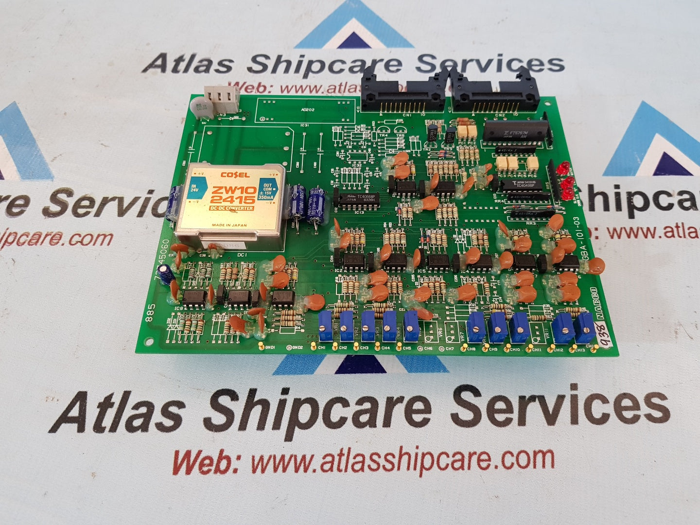 NABCO GBA-101-03 PCB CIRCUIT BOARD 885 73745060