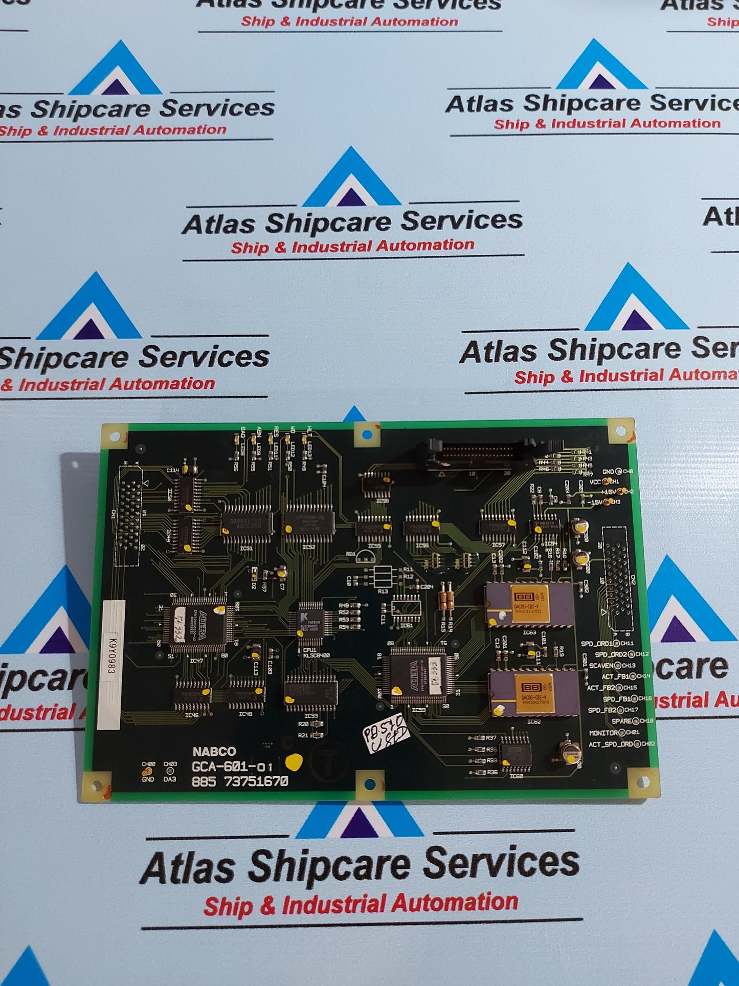NABCO GCA-601-01 PCB MODULE 885 73751670