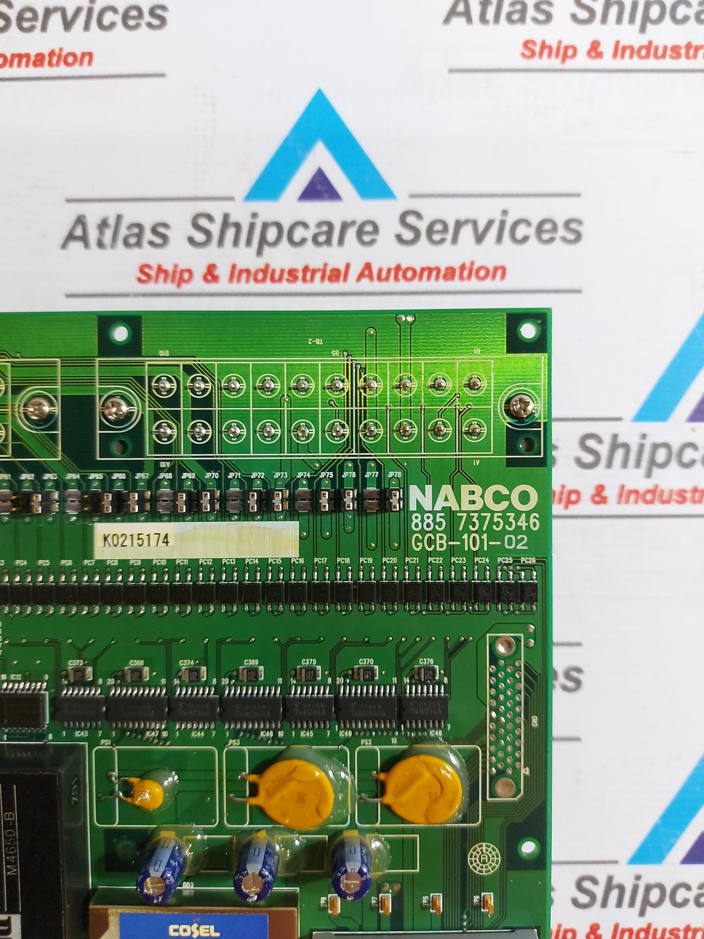 NABCO GCB-101-02 PCB CARD 885 7375346