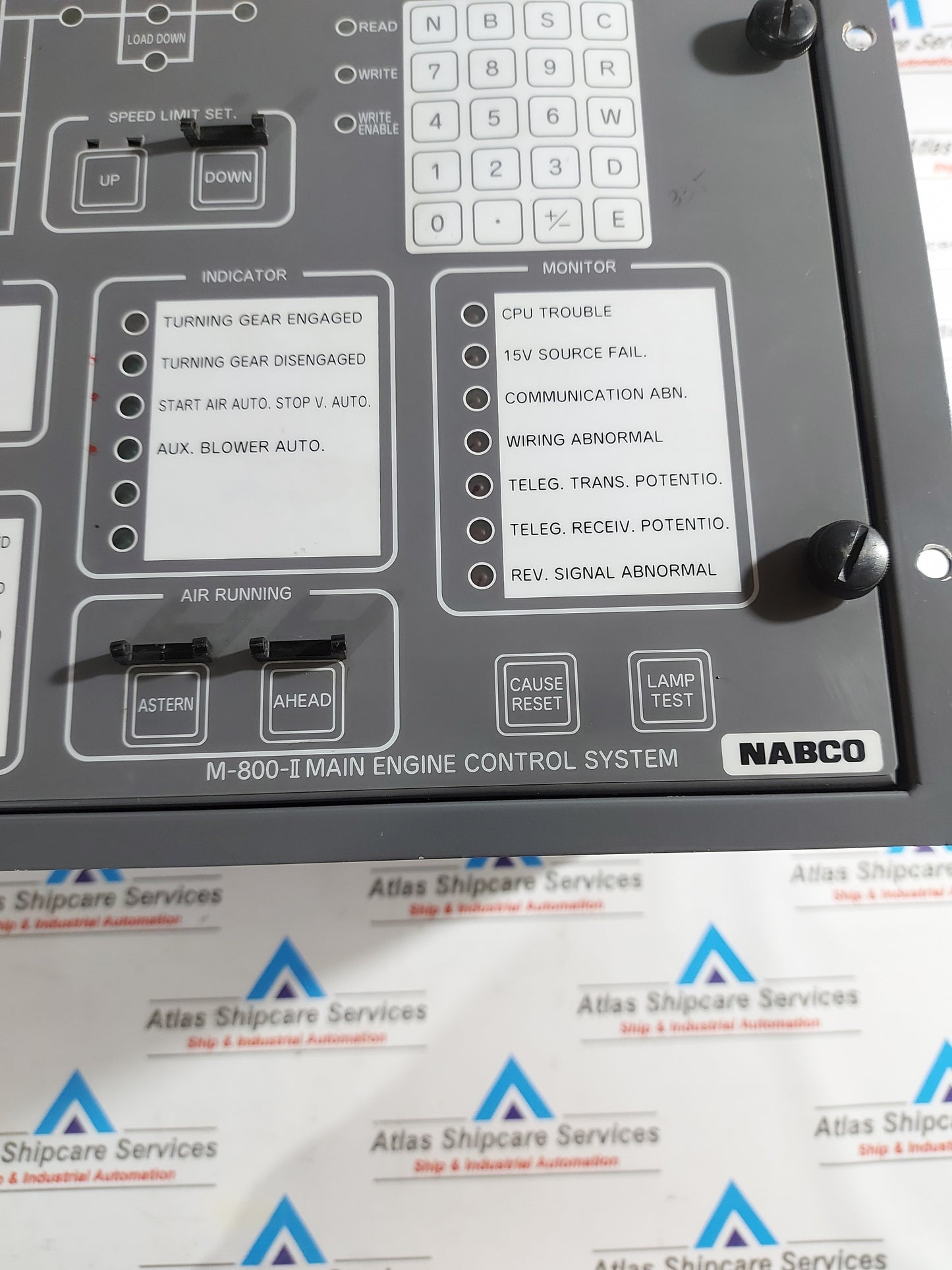 NABCO M-800-II MAIN ENGINE CONTROL SYSTEM