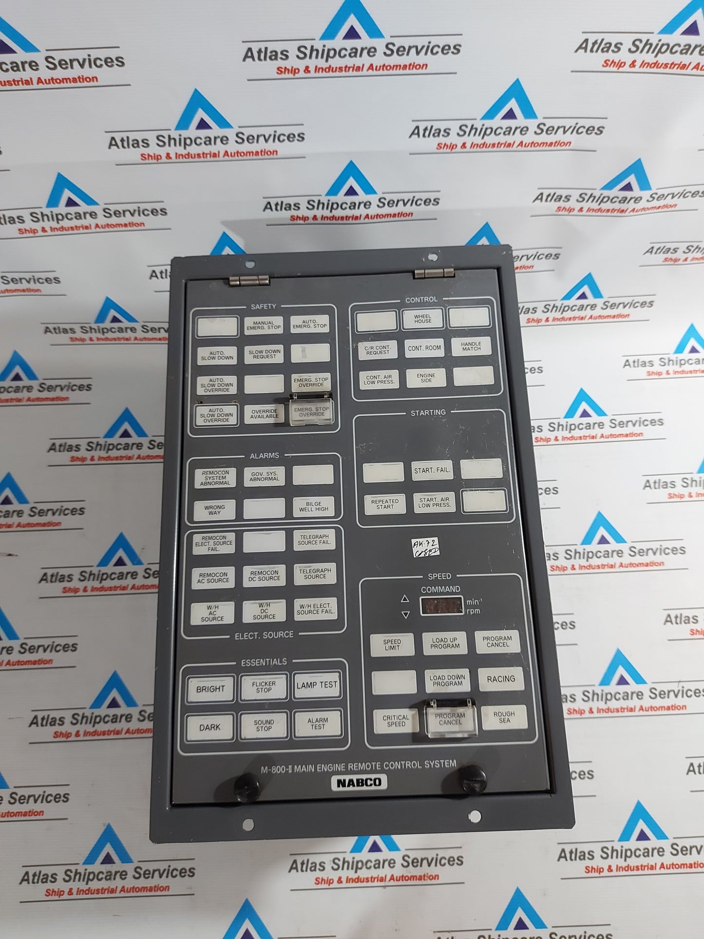 NABCO M-800-II MAIN ENGINE REMOTE CONTROL SYSTEM