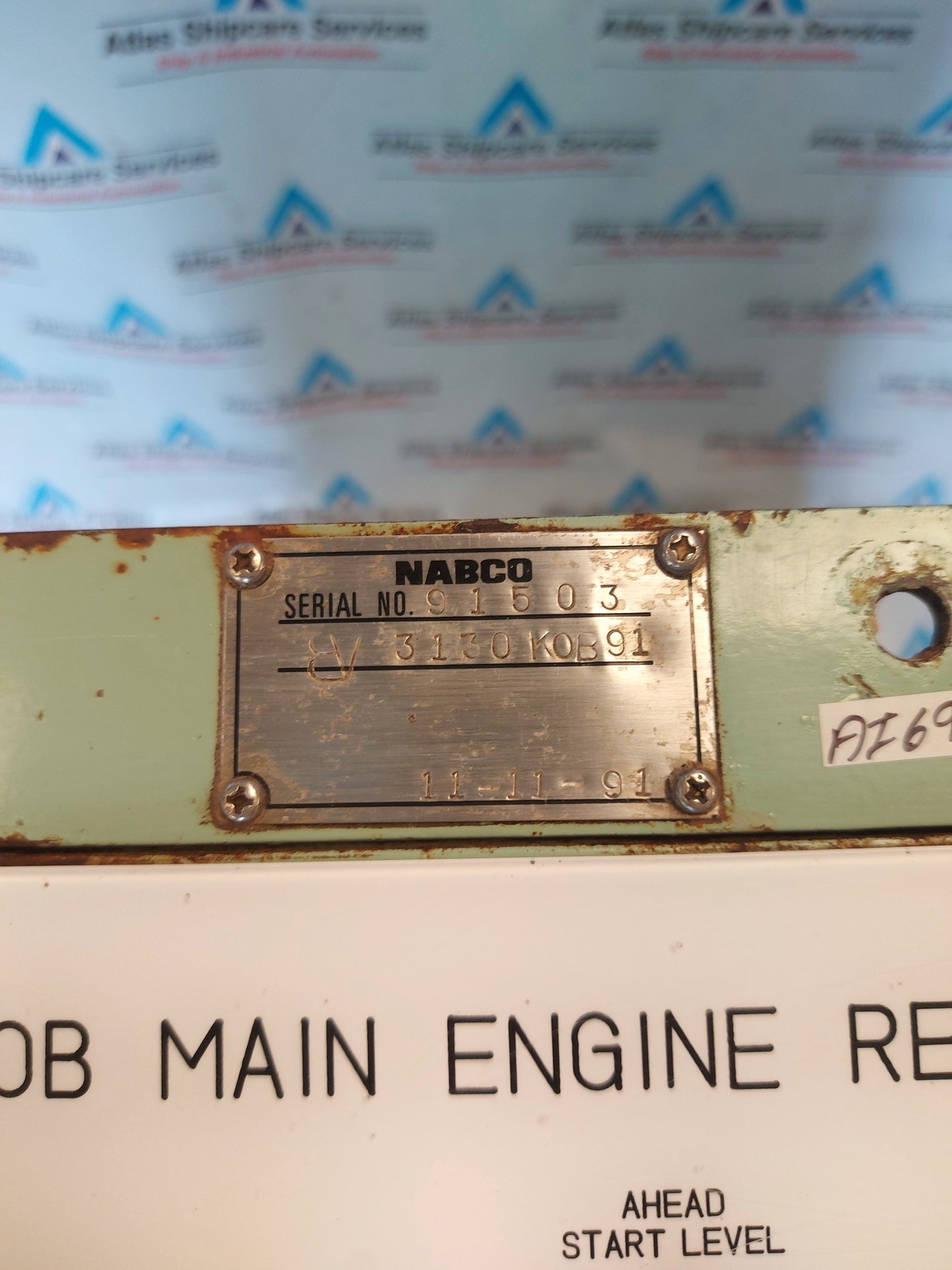 NABCO M-800B MAIN ENGINE REMOTE CONTROL SYSTEM