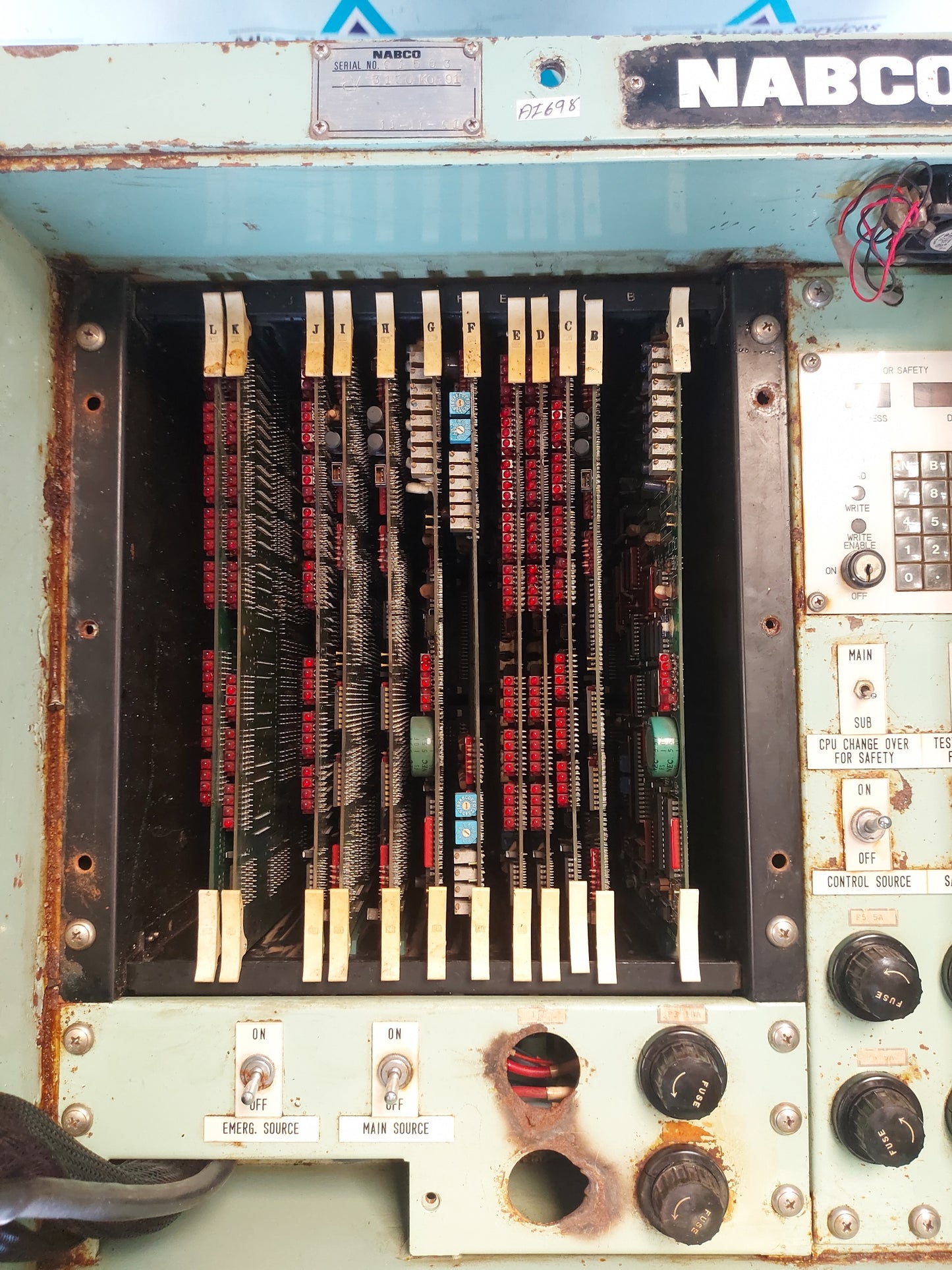 NABCO M-800B MAIN ENGINE REMOTE CONTROL SYSTEM