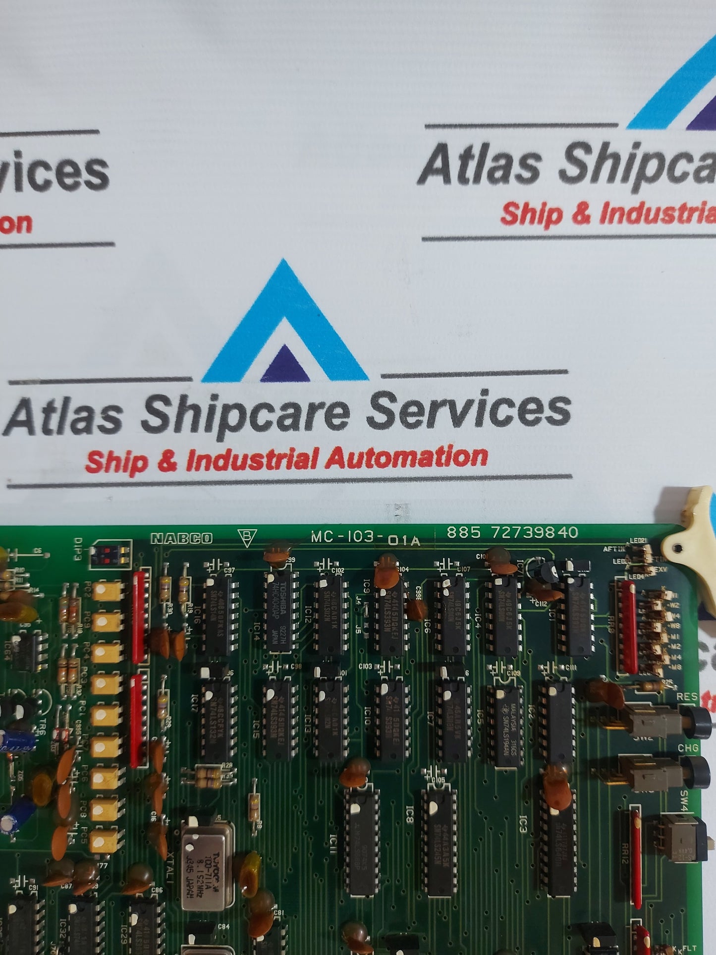 NABCO MC-103-01A PCB CARD 885 72739840