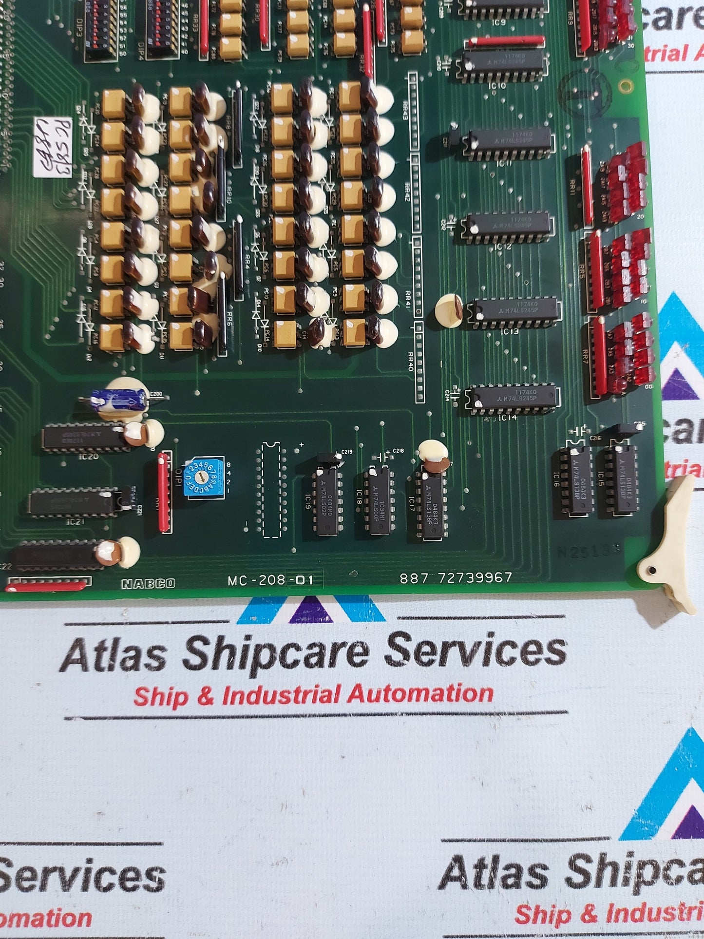 NABCO MC-208-01 PCB CARD 887 72739967