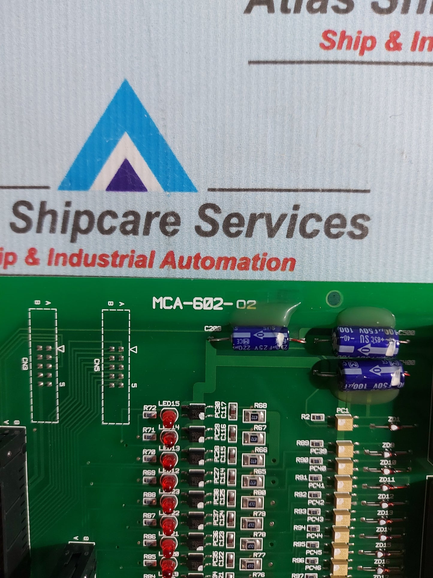 NABCO MCA-602-02 PCB CARD 885 73748392