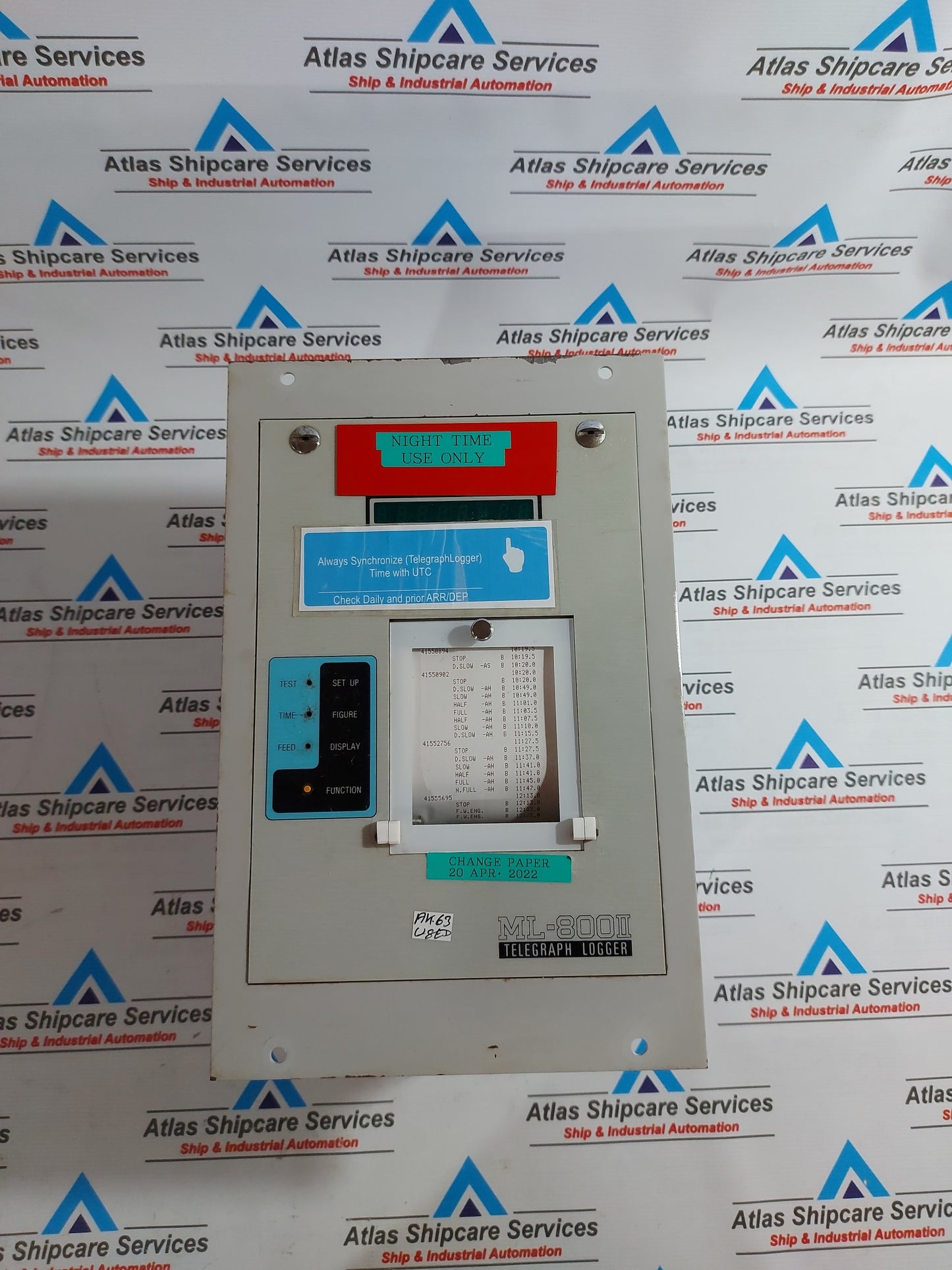 NABCO ML-800II TELEGRAPH LOGGER