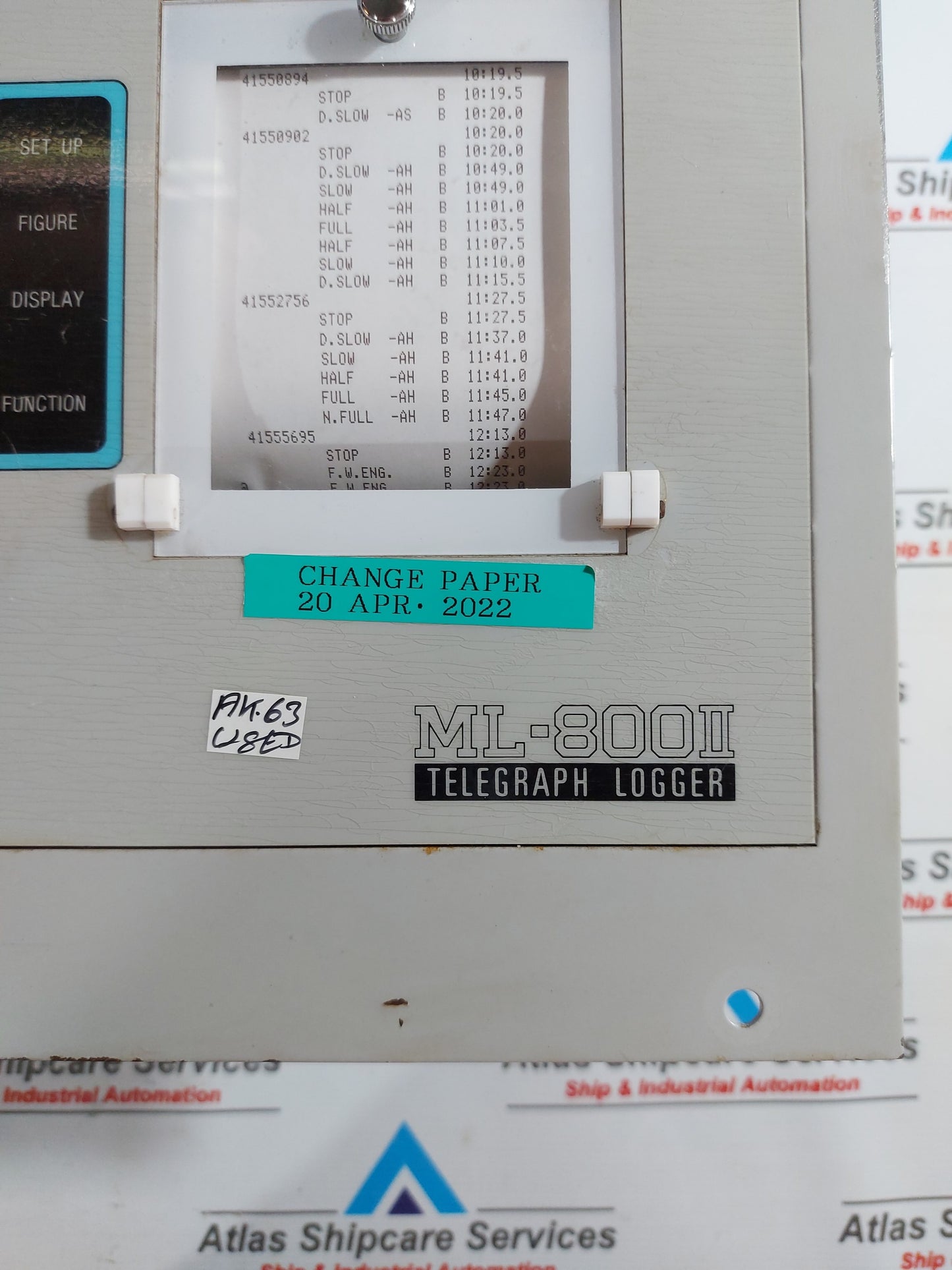 NABCO ML-800II TELEGRAPH LOGGER