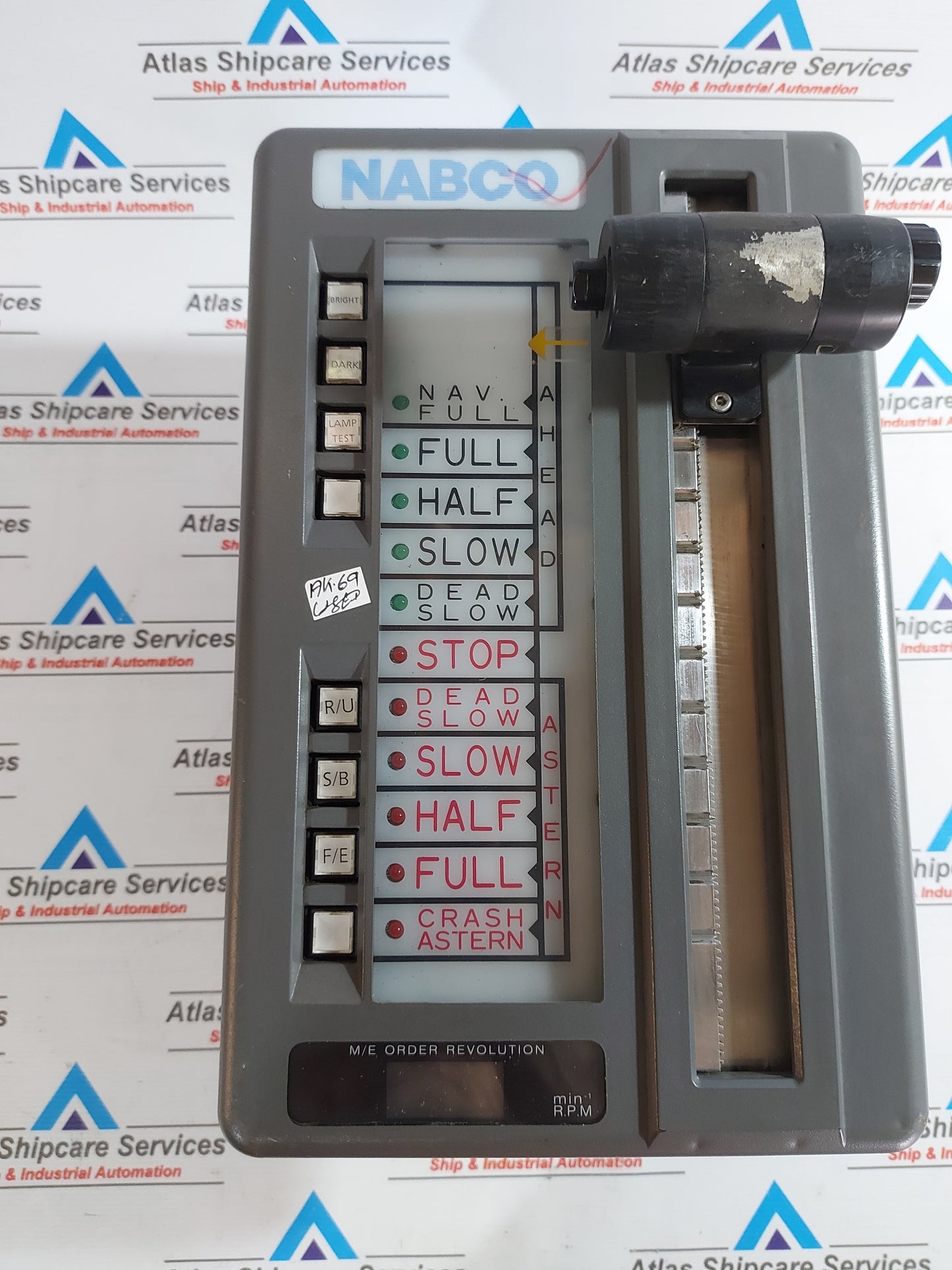 NABCO MT-800-2 MAIN ENGINE TELEGRAPH UNIT