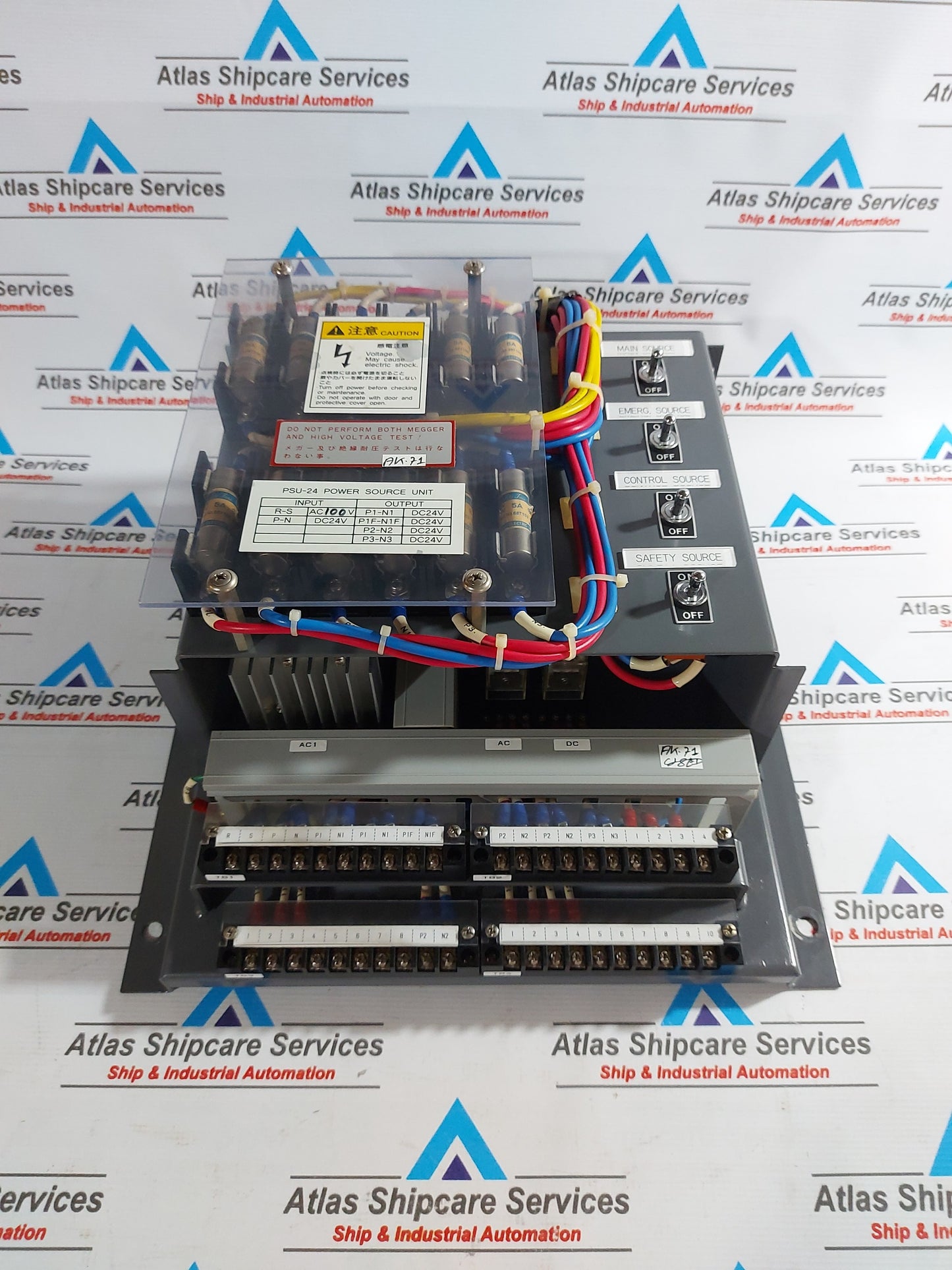 NABCO PSU-24 POWER SOURCE UNIT 100-240VAC DC24V