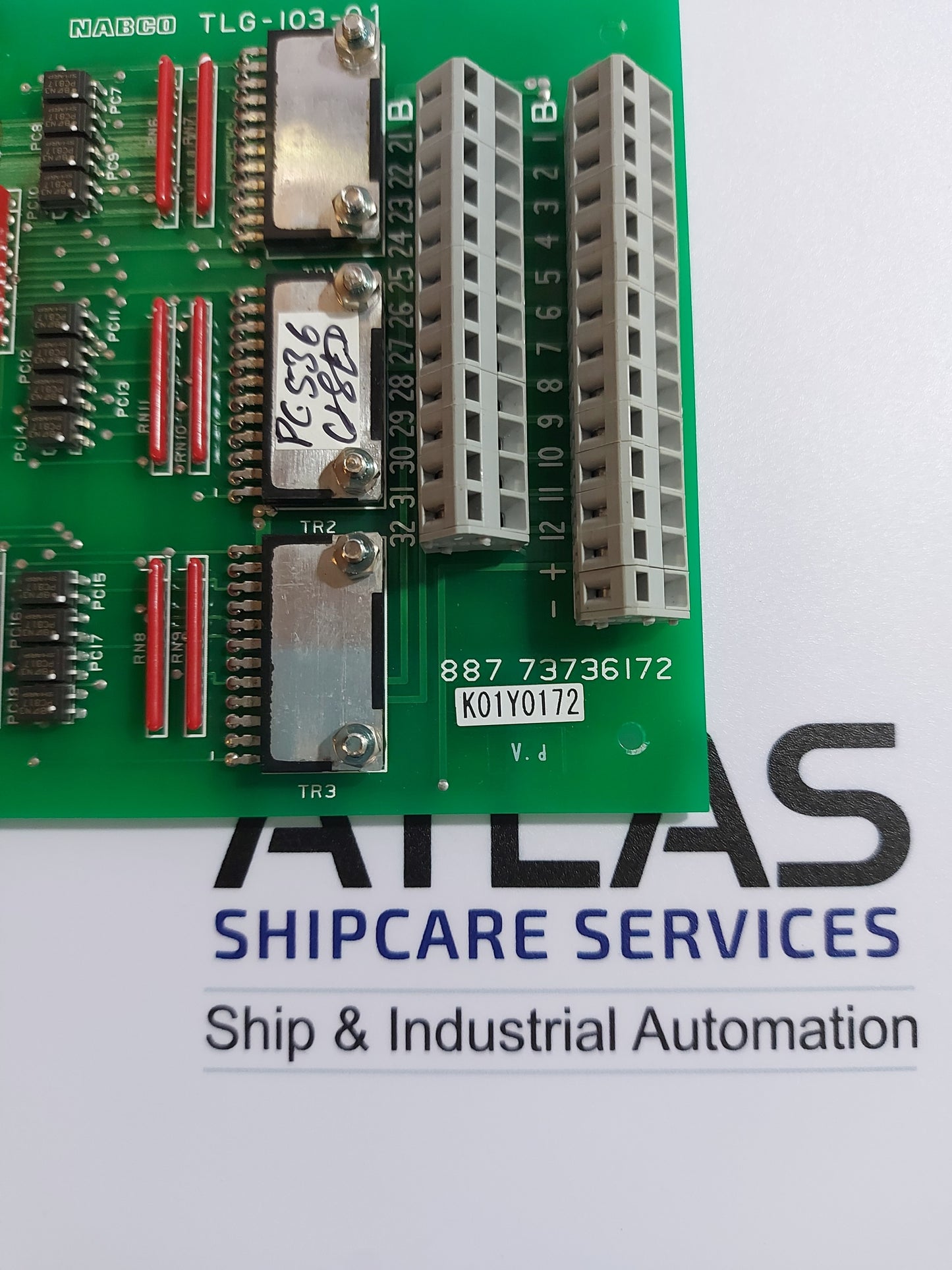 NABCO TLG-103-01 PCB CARD 887 73736172