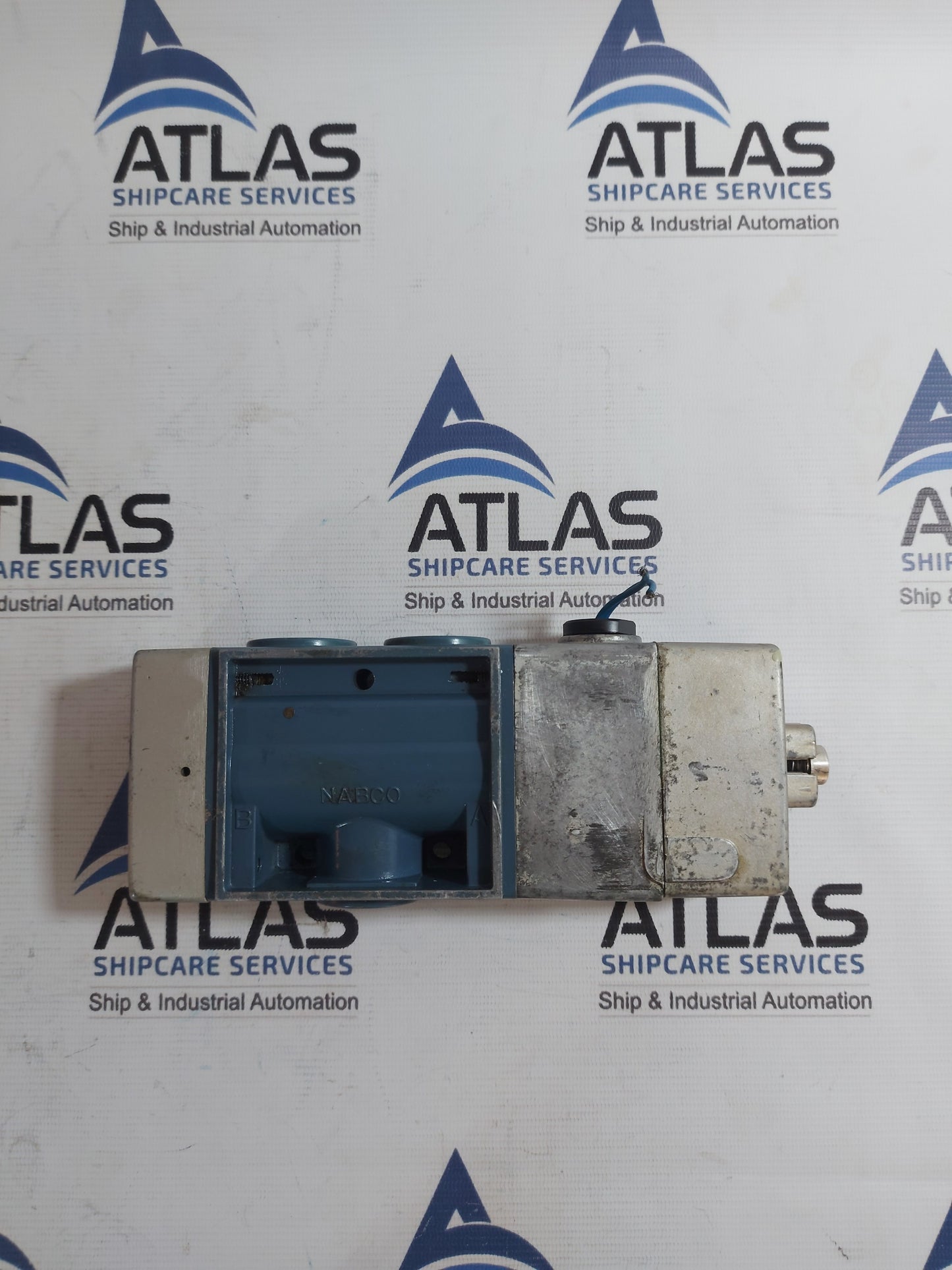 NABCO (NIPPON AIR BREAK) PSMT-34 PNEUMATIC DIRECTIONAL VALVE AC 100/110V