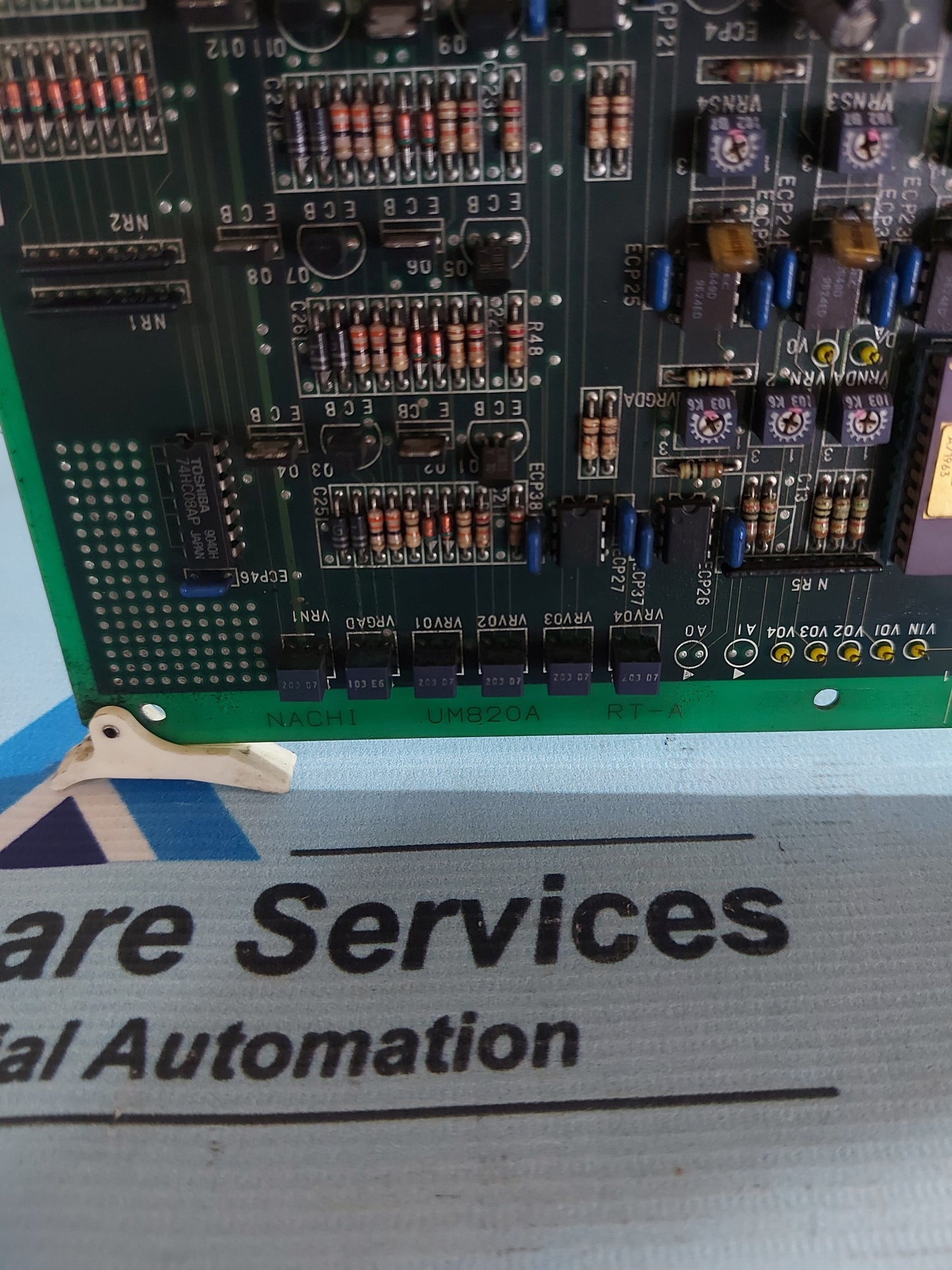 NACHI UM820A RT-A PC BOARD