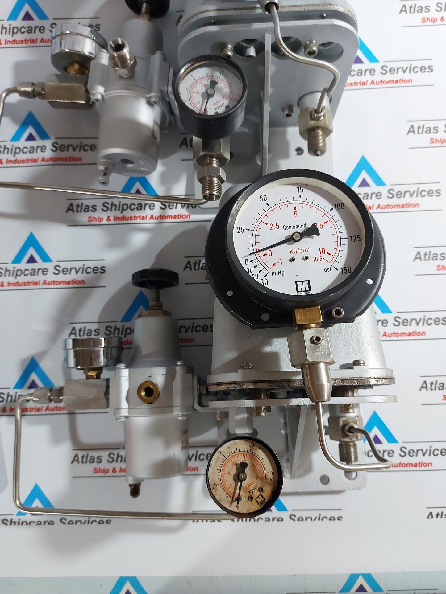NAGANO KEIKI KE21 PNEUMATIC PRESSURE TRANSMITTER 76 CmHg - 10 Kgf/Cm2