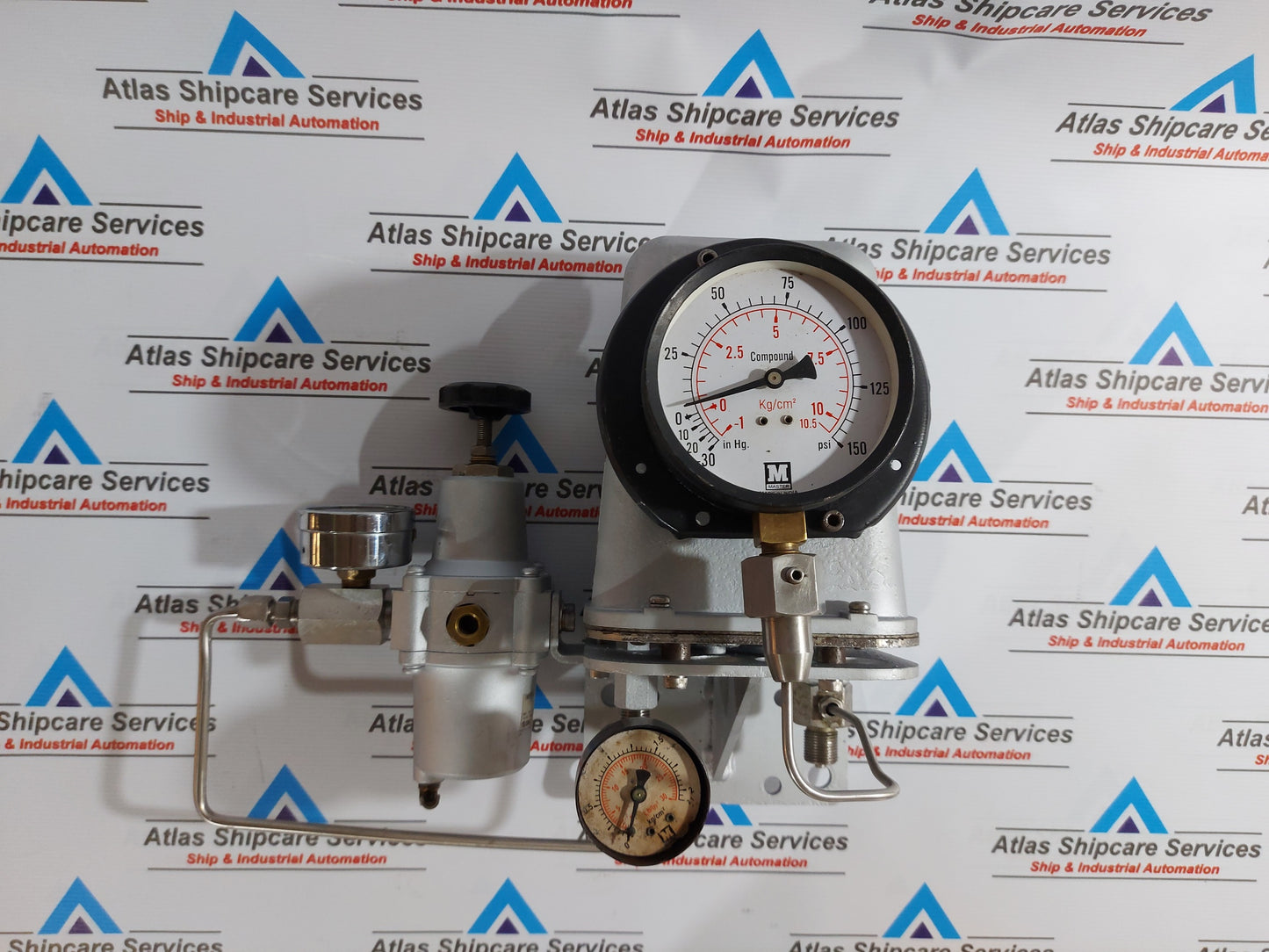 NAGANO KEIKI KE21 PNEUMATIC PRESSURE TRANSMITTER 76 CmHg - 10 Kgf/Cm2