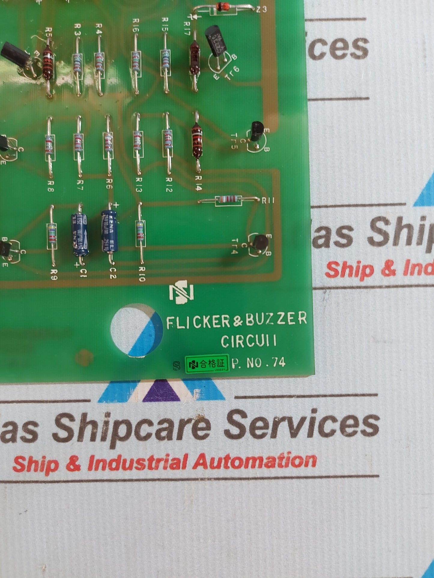 NAKAKITA 74 FLICKER & BUZZER CIRCUIT BOARD