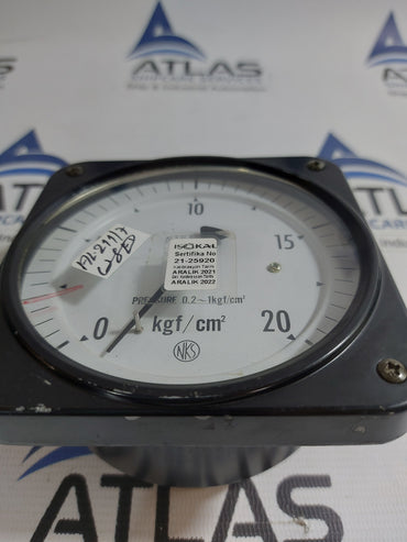 NAKAKITA PRESSURE INDICATOR 0-20 Kgf/cm2