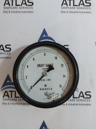 NAKAKITA SP.GR.= 1.025 DRAFT GAUGE 0-16M