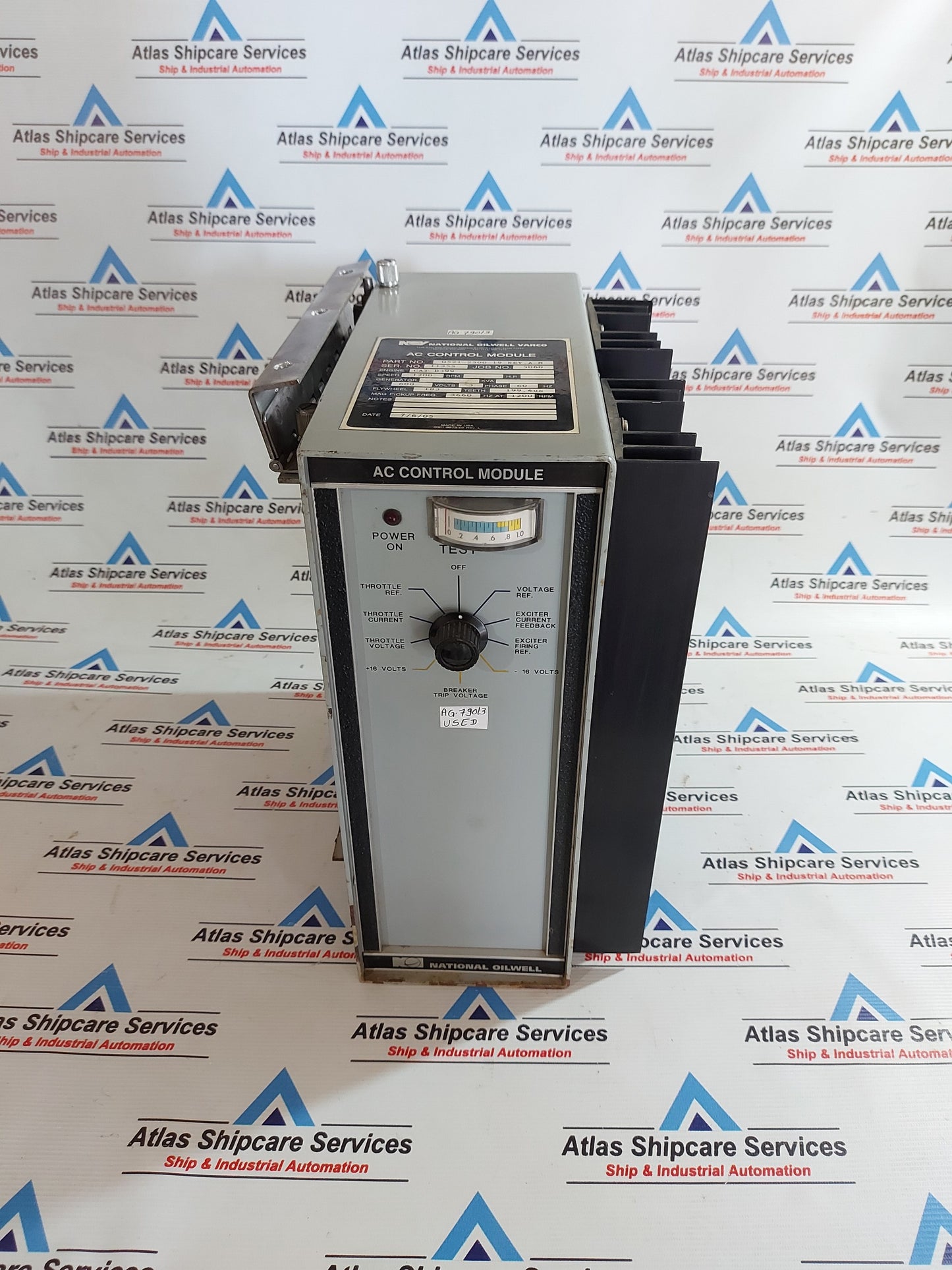 NATIONAL OILWELL VARCO 0521-2500-19 REV.A-M AC CONTROL MODULE