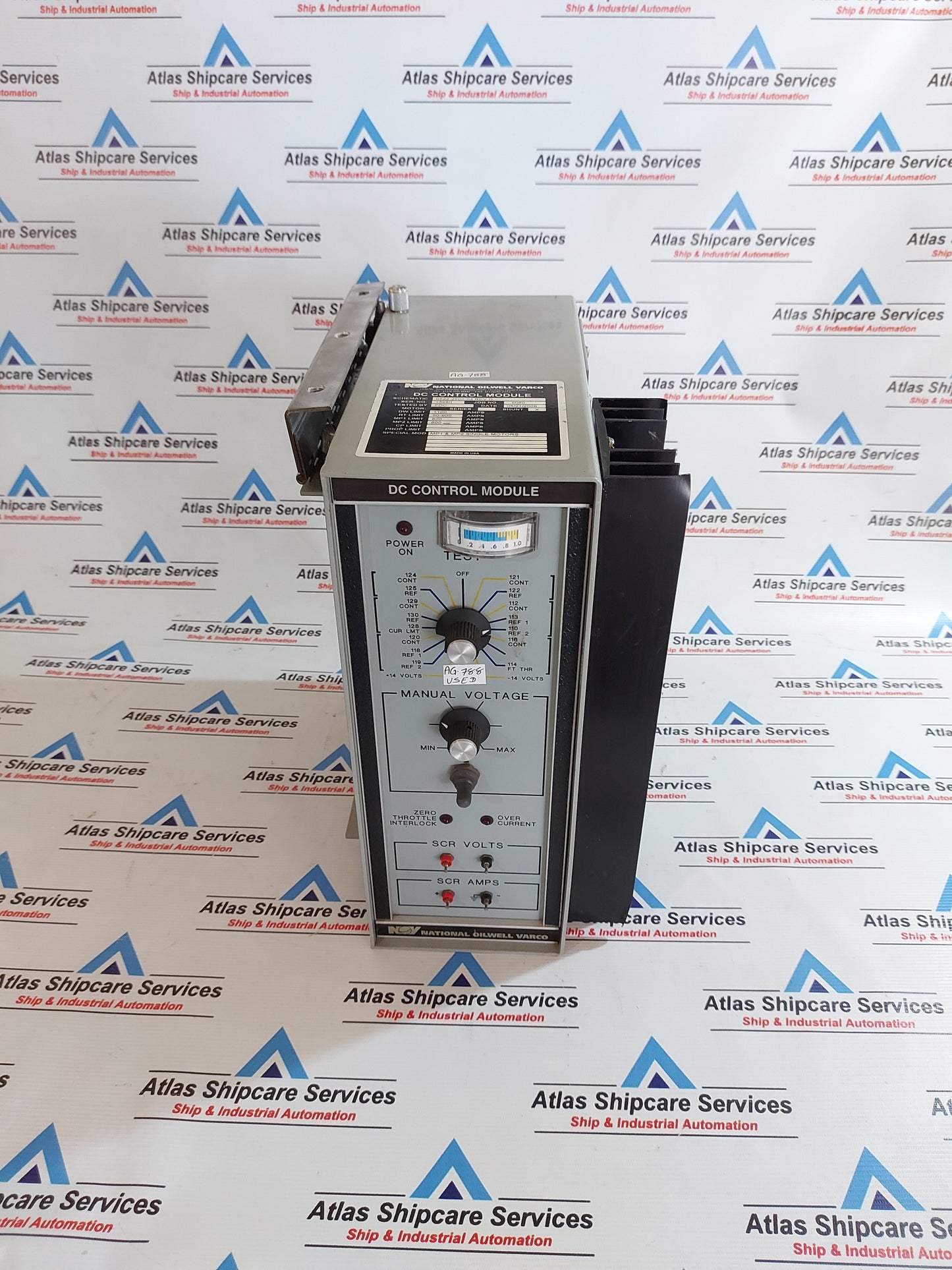 NATIONAL OILWELL VARCO 0522-2500-04 REV.D DC CONTROL MODULE