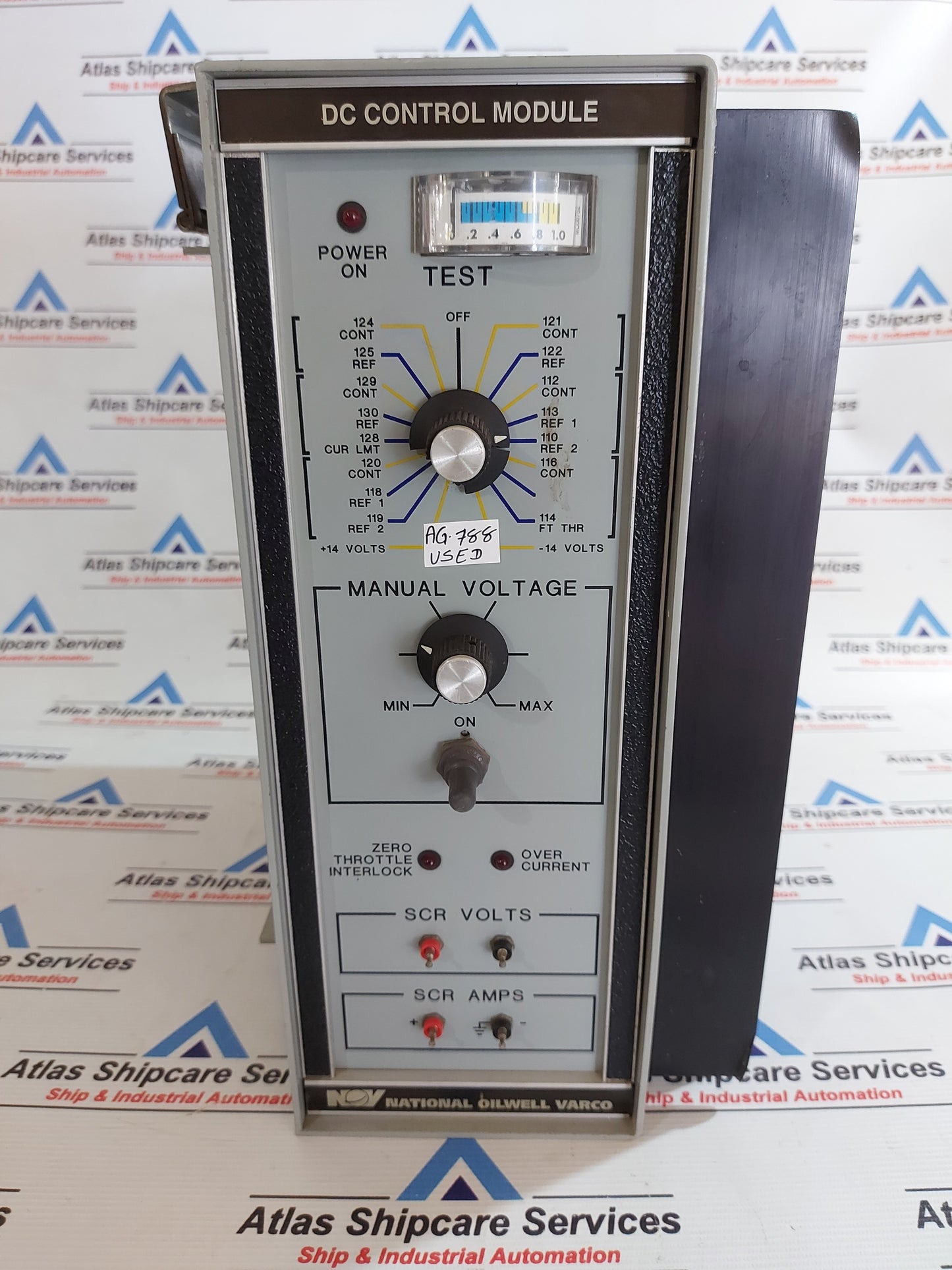 NATIONAL OILWELL VARCO 0522-2500-04 REV.D DC CONTROL MODULE