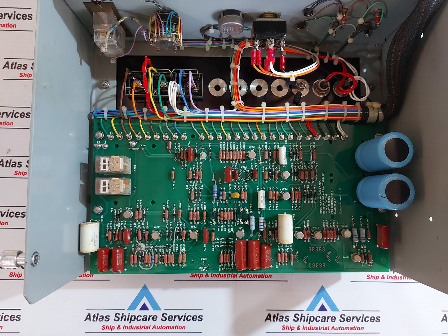 NATIONAL OILWELL VARCO 0522-2500-04 REV.D DC CONTROL MODULE