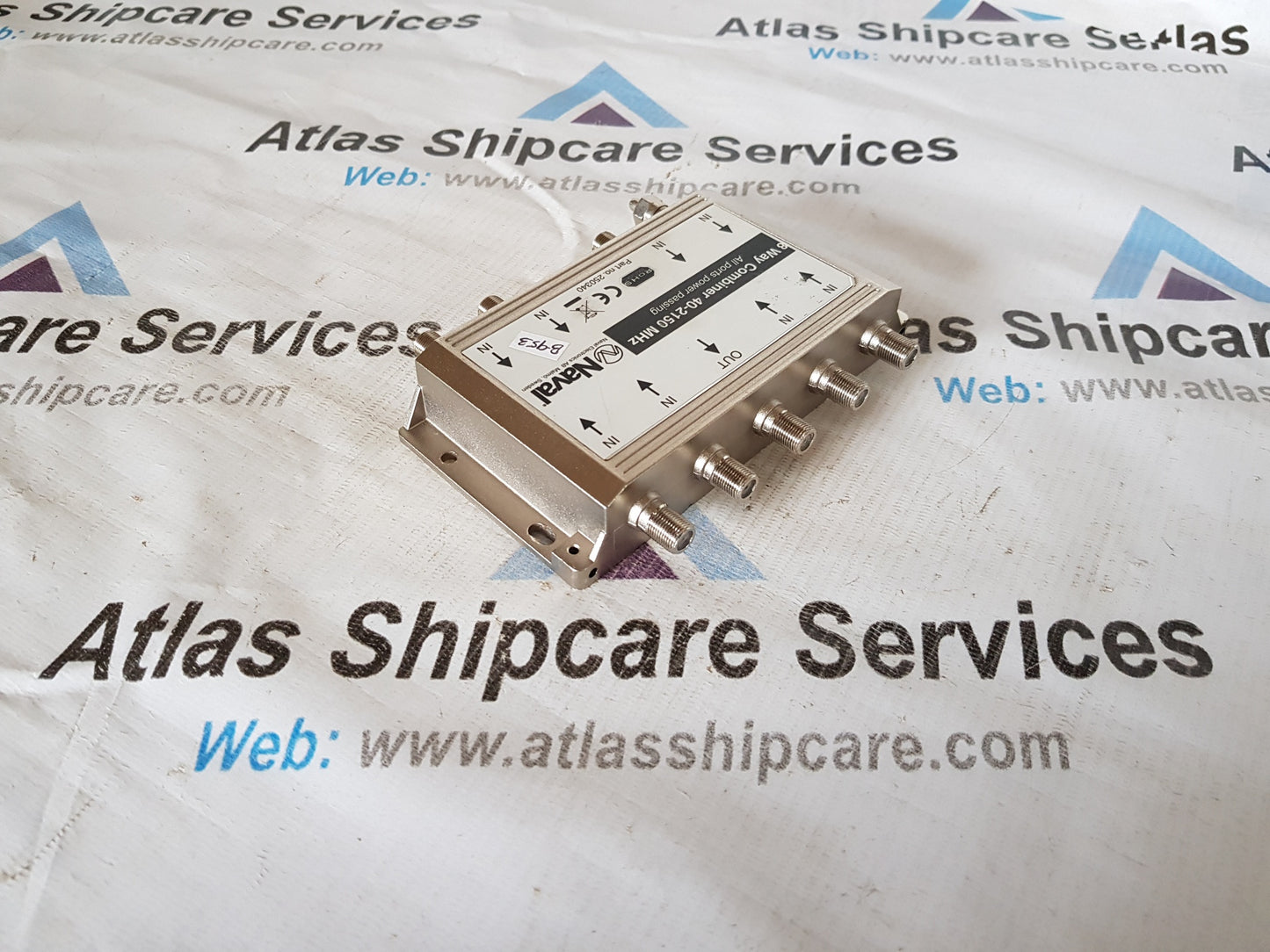 NAVAL 250340 8 WAY COMBINER 40-2150 MHZ