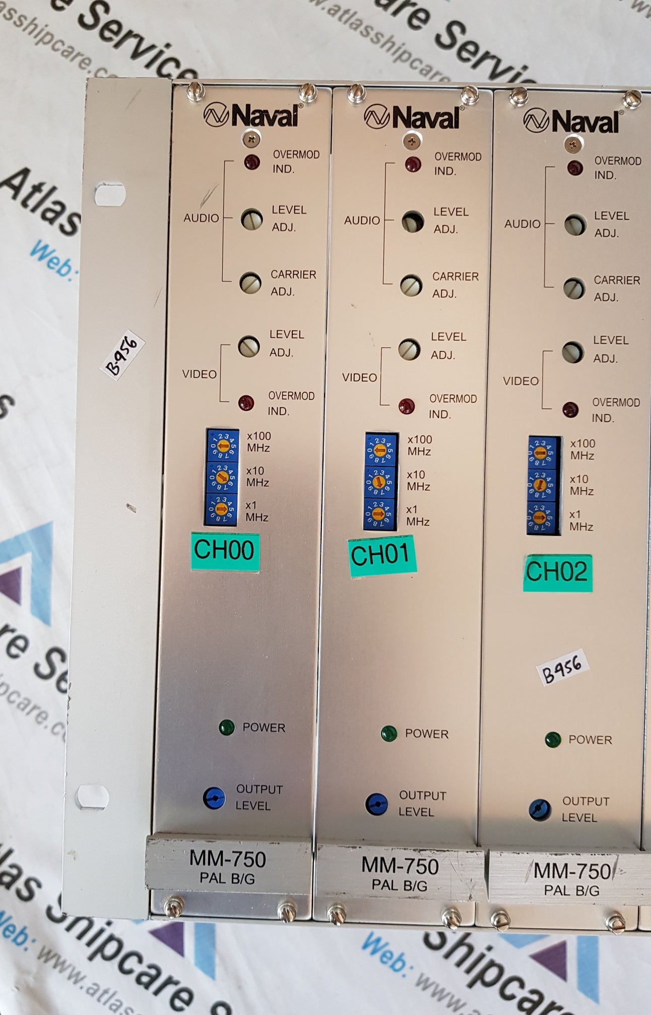 NAVAL ELECTRONICS MM-750 PCB RACK