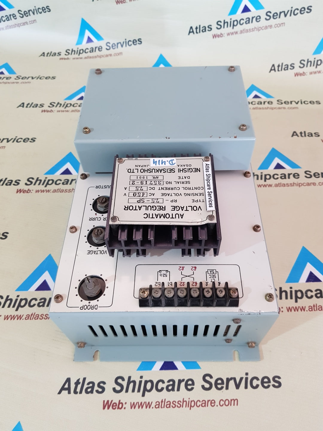 NEGISHI SEISAKUSHO RP-7.5-SP AUTOMATIC VOLTAGE REGULATOR
