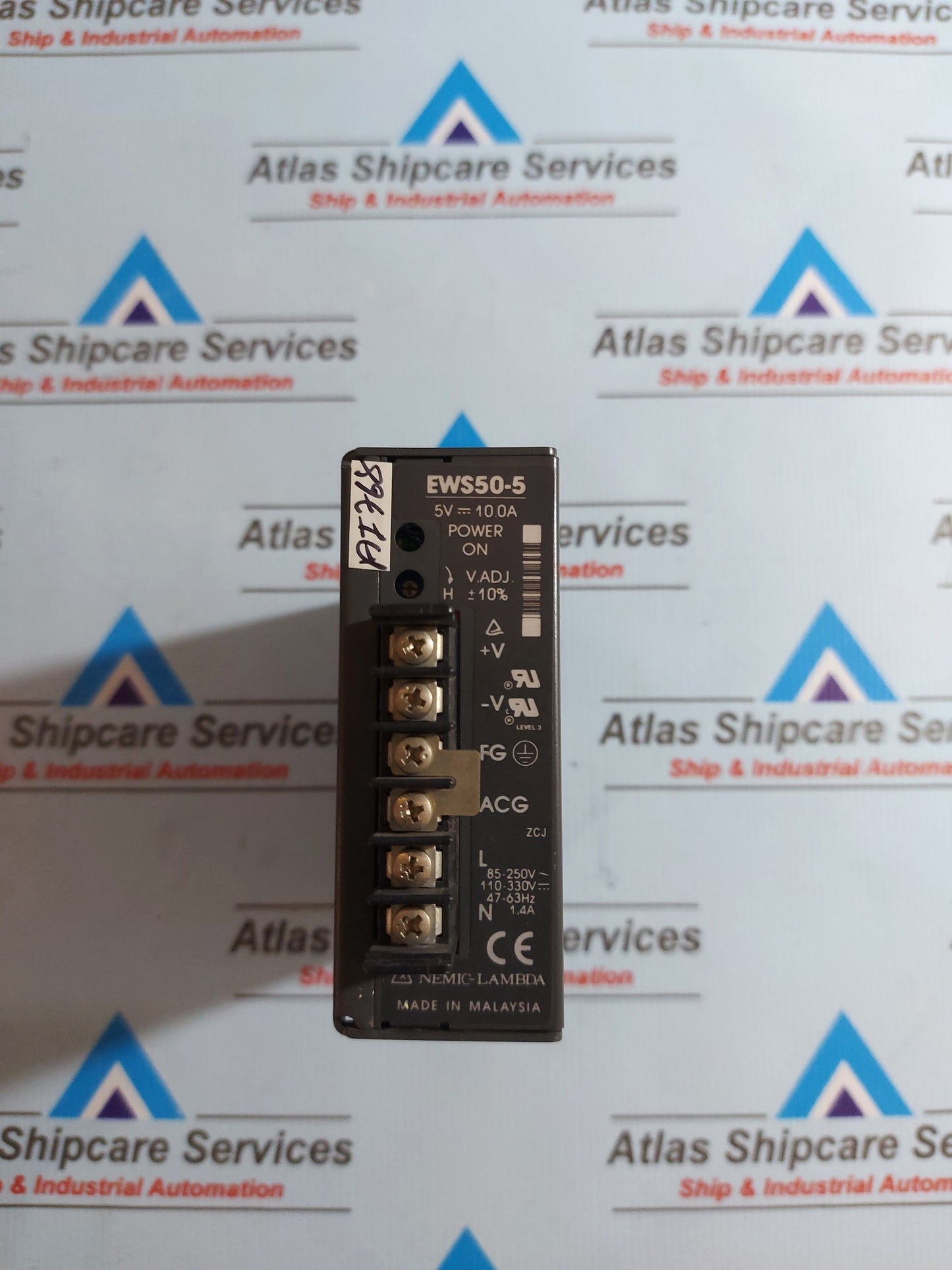 NEMIC-LAMBDA EWS50-5 INDUSTRIAL POWER SUPPLY 85-250V~ 47-63Hz