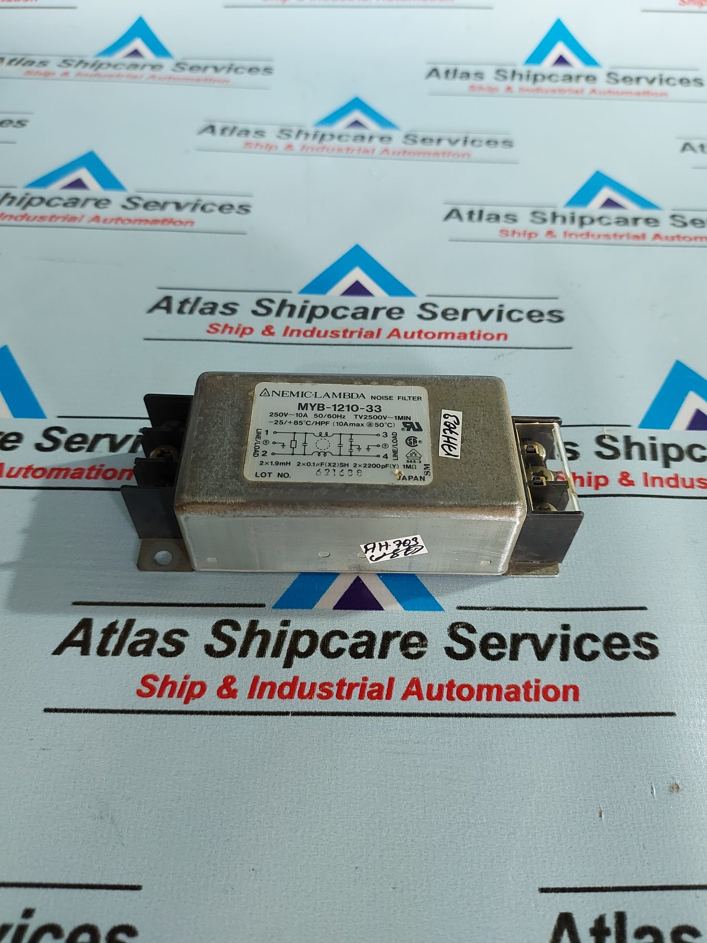 NEMIC-LAMBDA MYB-1210-33 NOISE FILTER 250V~10A