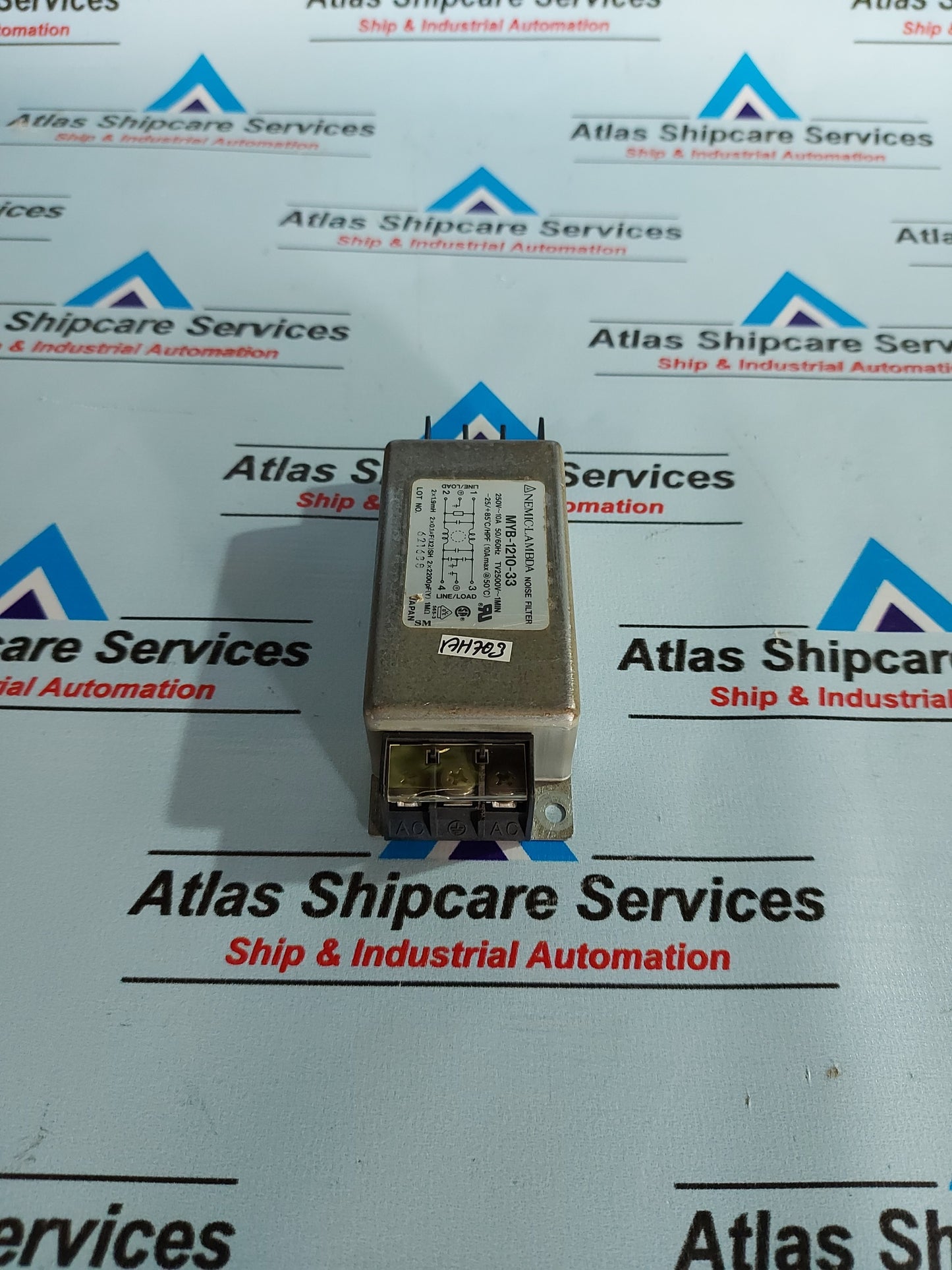 NEMIC-LAMBDA MYB-1210-33 NOISE FILTER 250V~10A