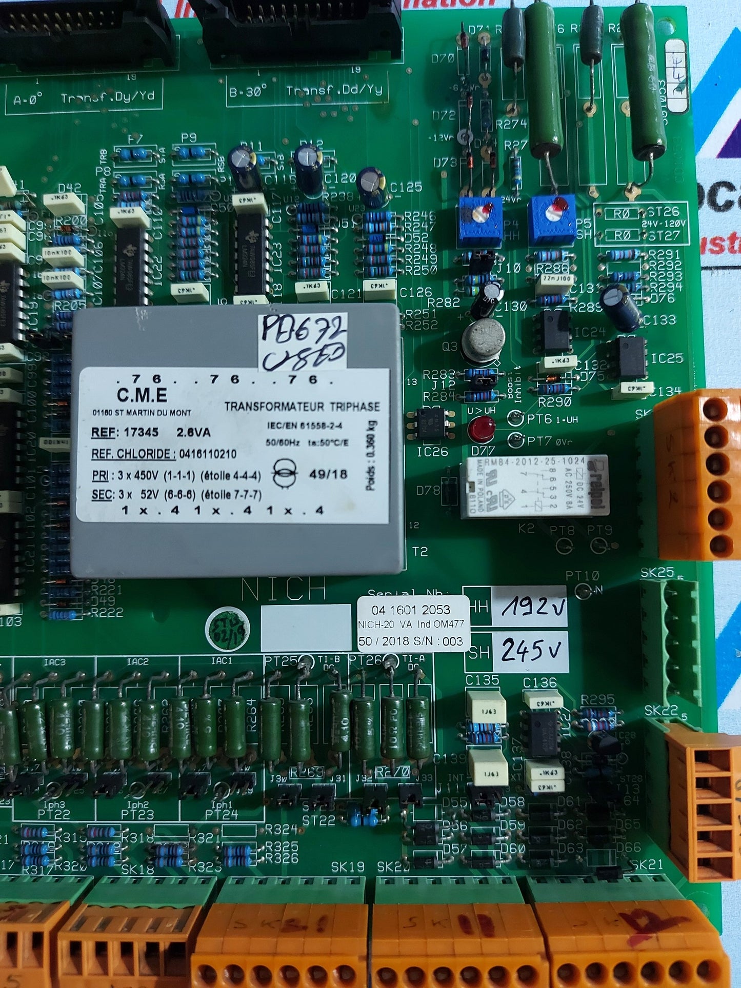 NICH-20 04 1601 2053 PCB CARD