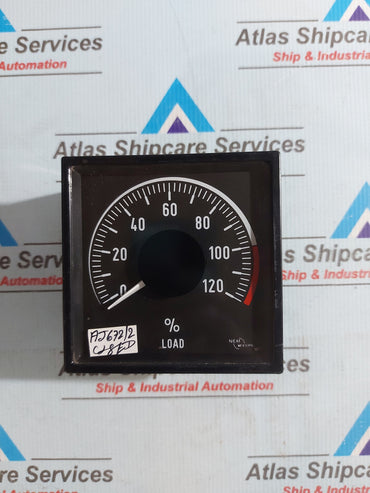 NIEAF MEASURING D3v96S INDICATOR METER 0-120%