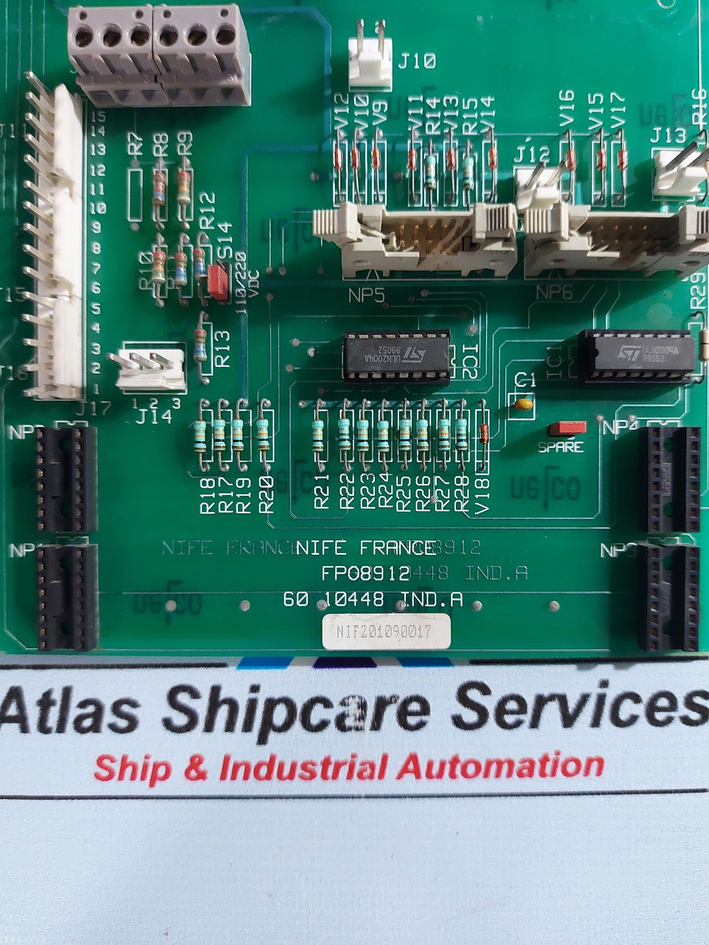 NIFE FPO8912 6010448 IND.A PCB CARD
