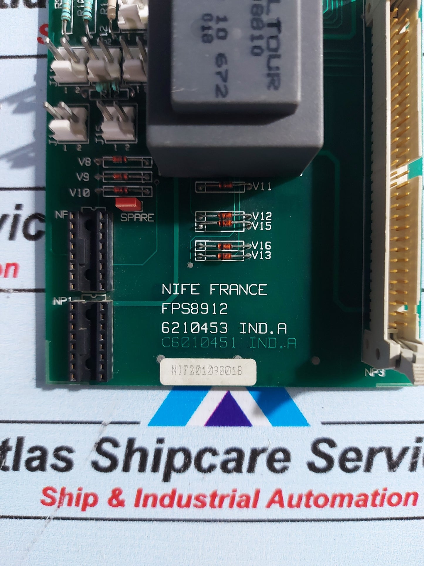 NIFE FPS8912 6210453 IND.A PCB CARD