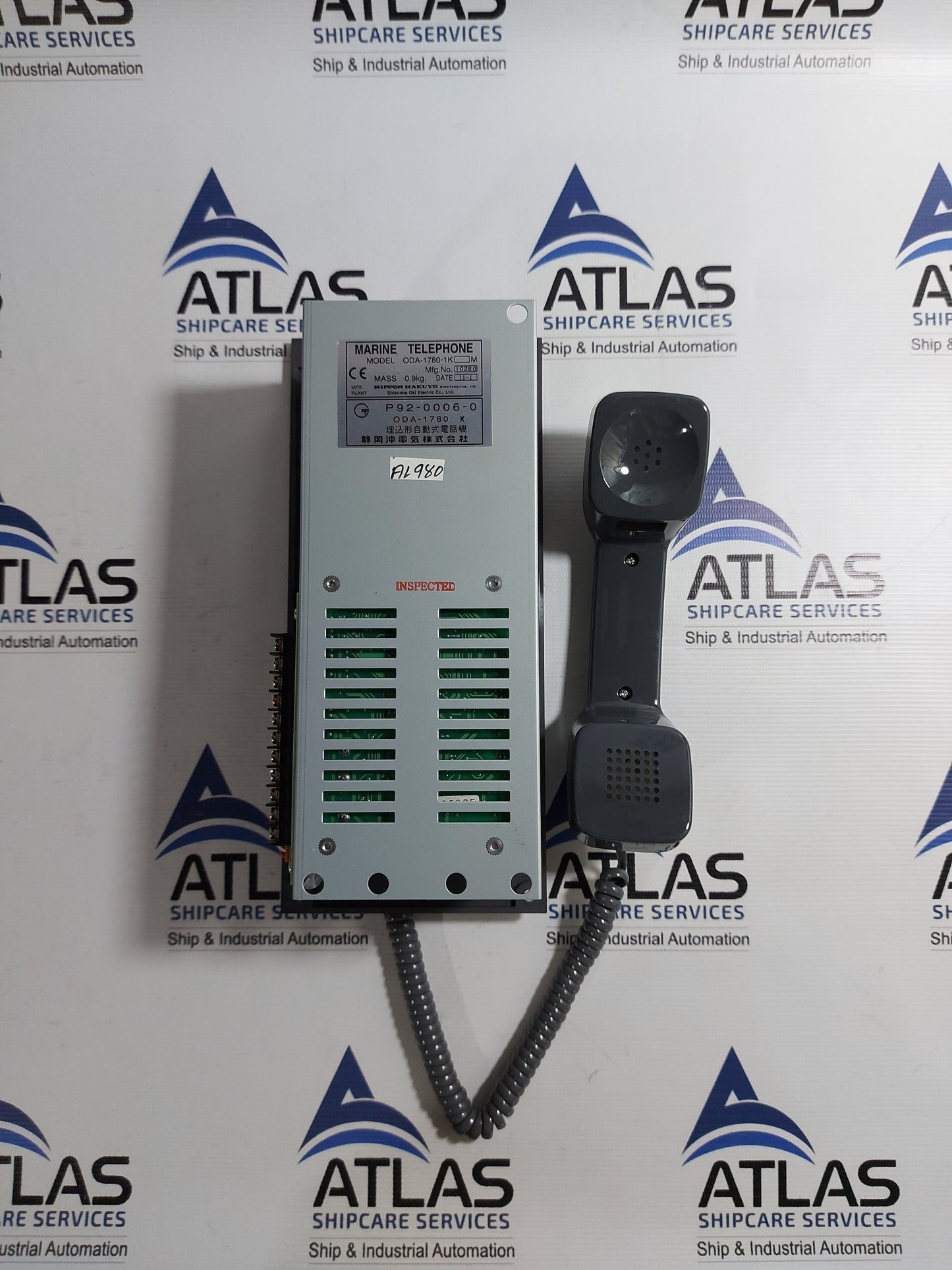 NIPPON HAKUYO ODA-1780-1K M MARINE TELEPHONE P92-0006-0