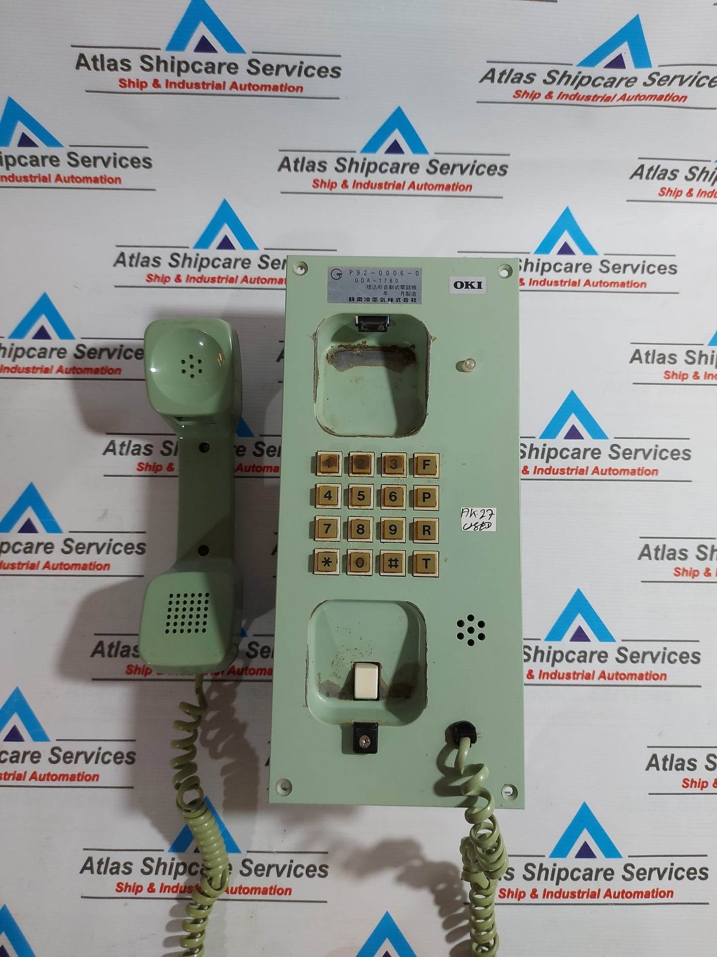 NIPPON HAKUYO ODA-1780-1N MARINE TELEPHONE