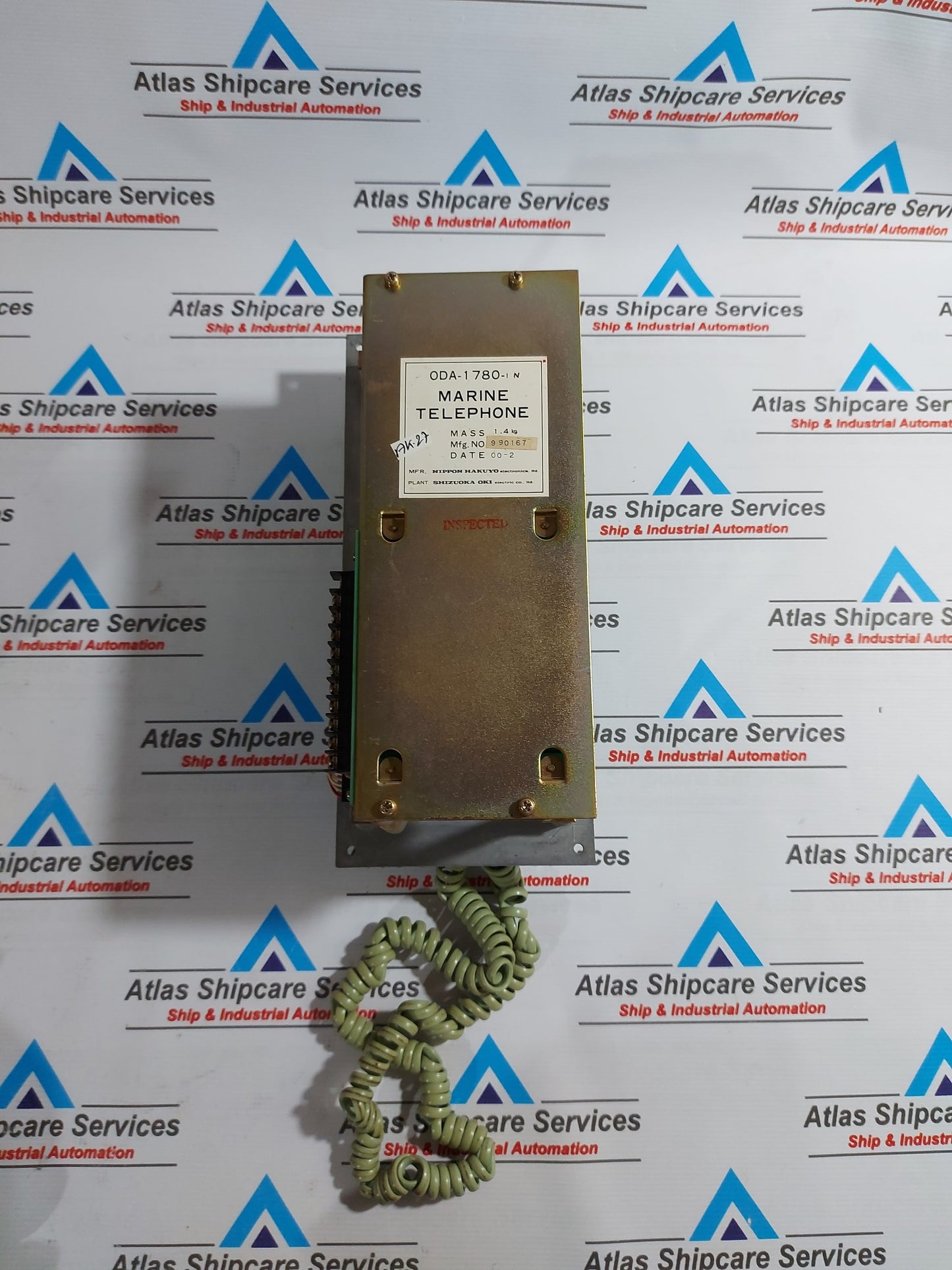 NIPPON HAKUYO ODA-1780-1N MARINE TELEPHONE