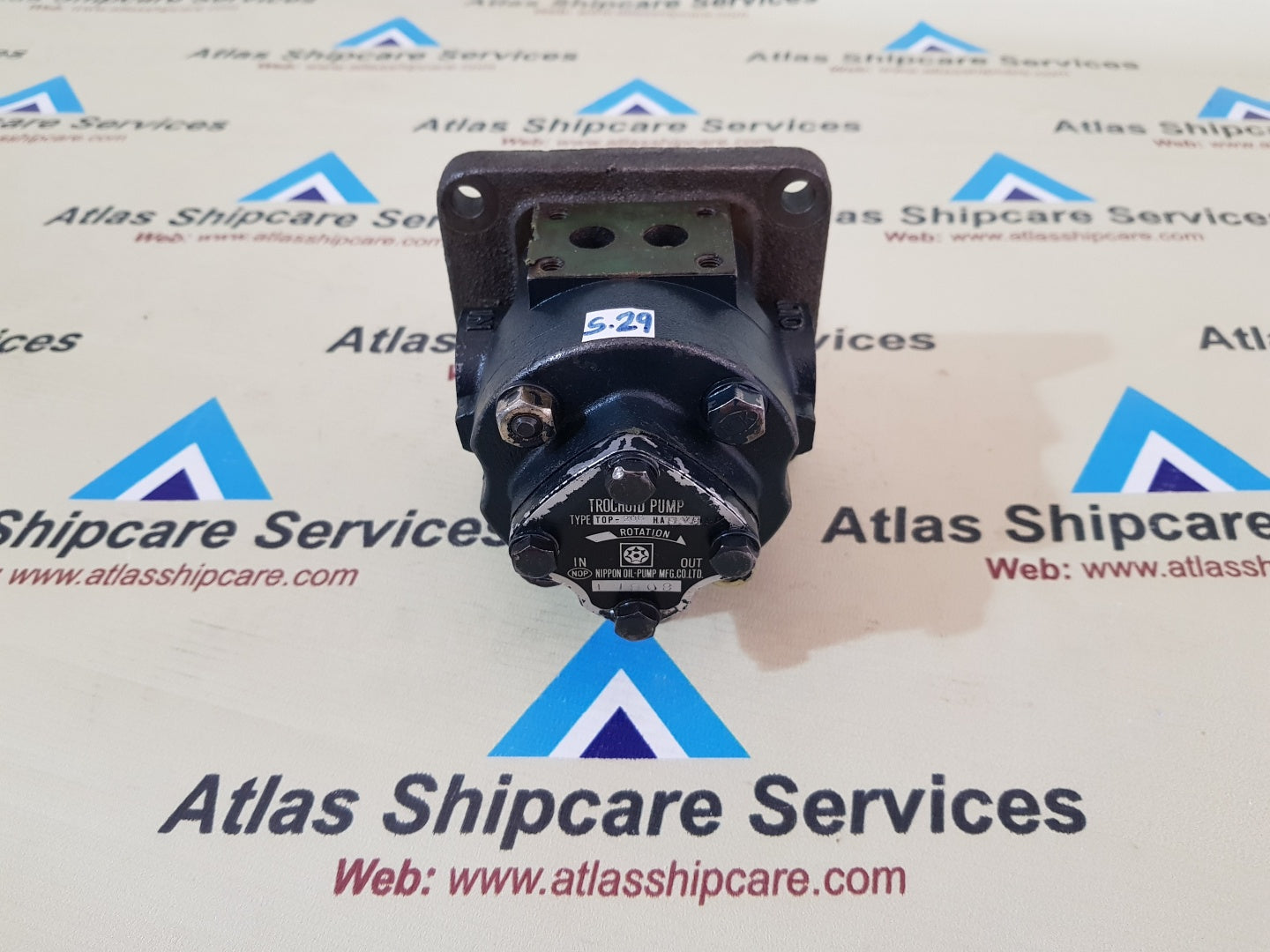 NIPPON OIL-PUMP TOP-206 HAFLVE 15V TROCHOID PUMP
