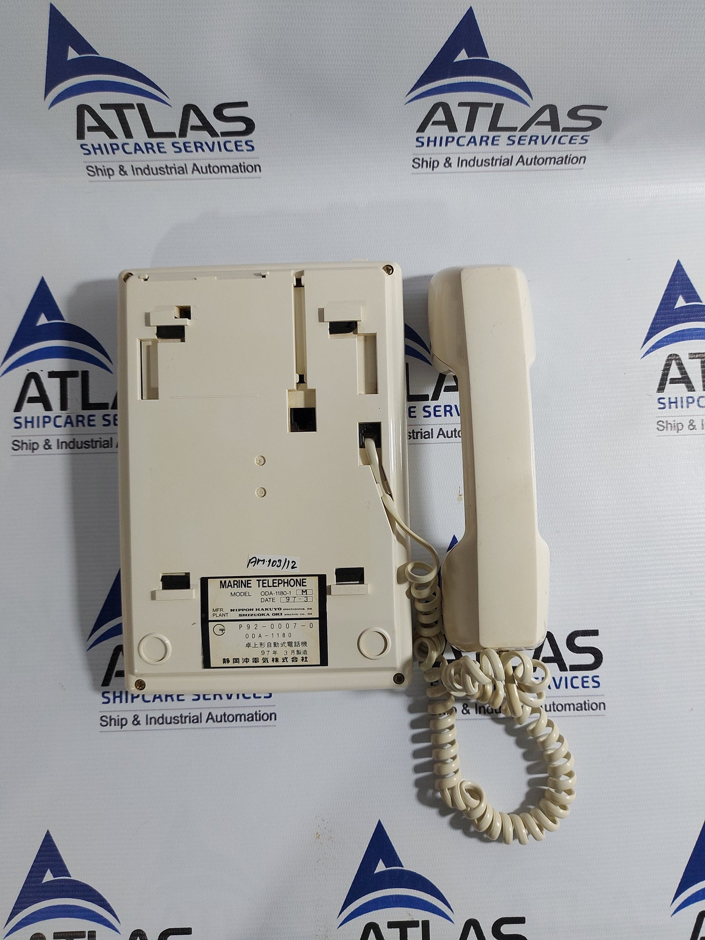 NIPPON OKI ODA-1180-1 M MARINE TELEPHONE