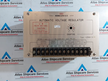 NISHISHIBA ELECTRIC VZRAB-1S(P) AUTOMATIC VOLTAGE REGULATOR