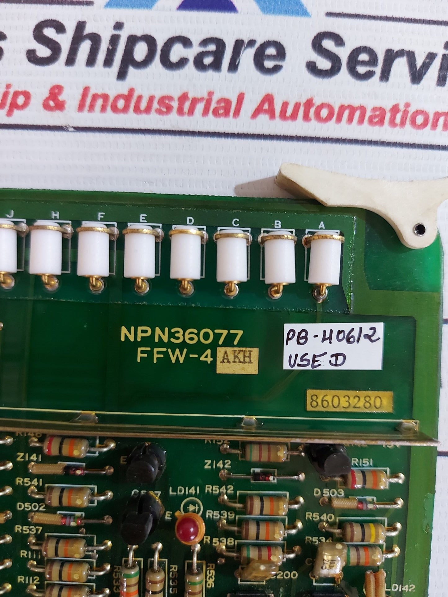 NISHISHIBA ENGINEERING NPN36077 FFW-4 AKH PCB BOARD