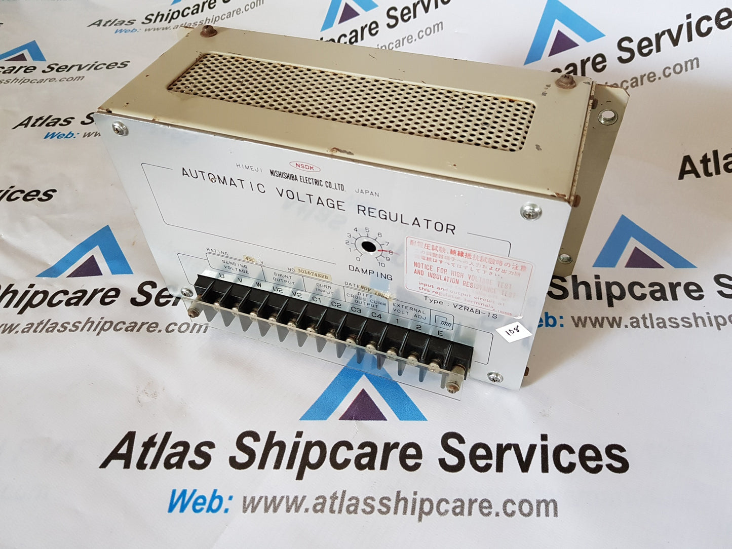 NISHISHIBA VZRAB-1S AUTOMATIC VOLTAGE REGULATOR