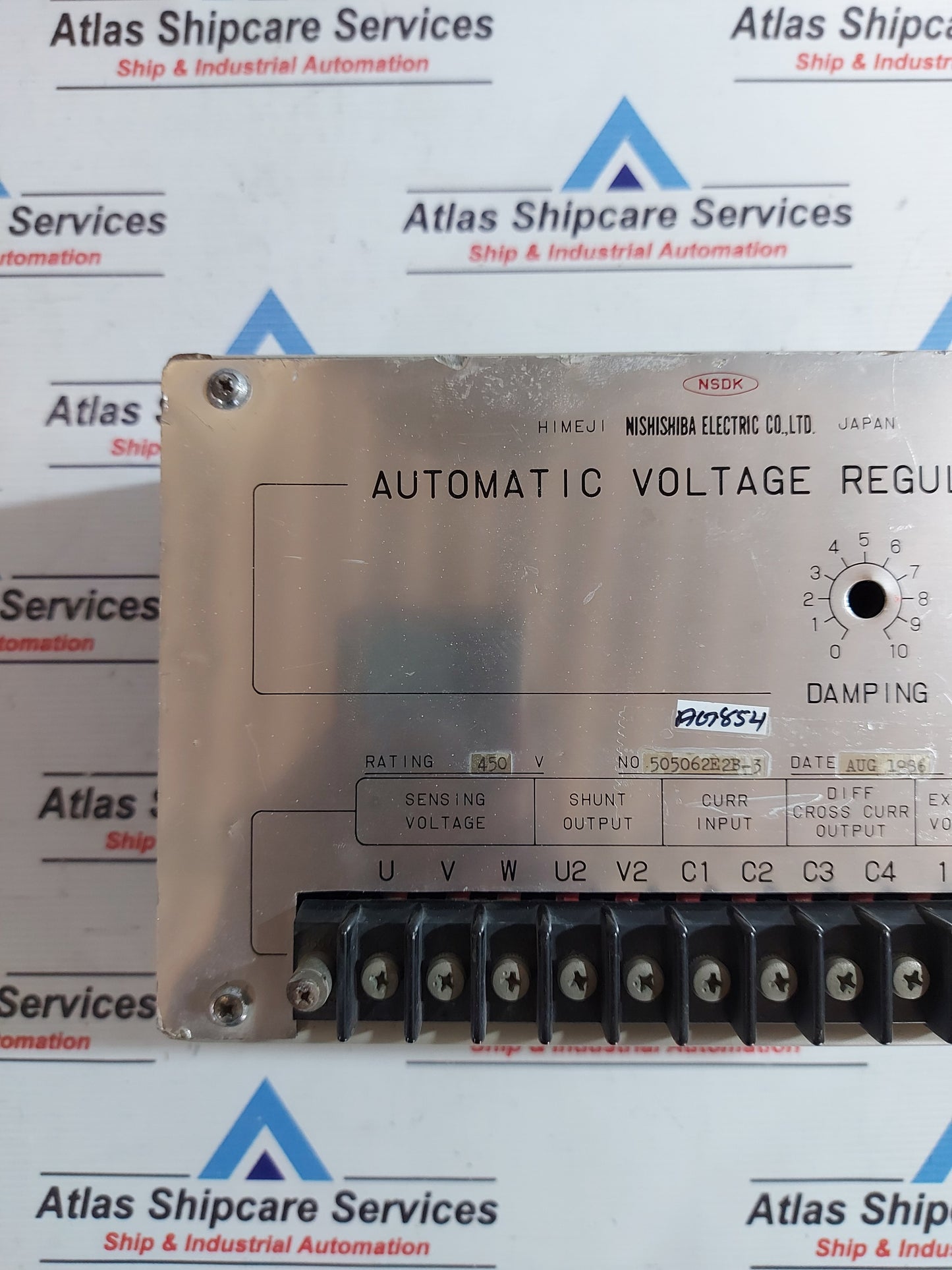 NISHISHIBA VZRAB-1S(PT) AUTOMATIC VOLTAGE REGULATOR