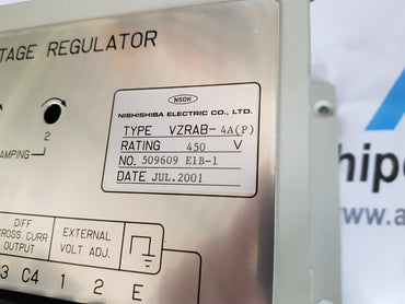 NSDK VZRAB 4A(P) AUTOMATIC VOLTAGE REGULATOR