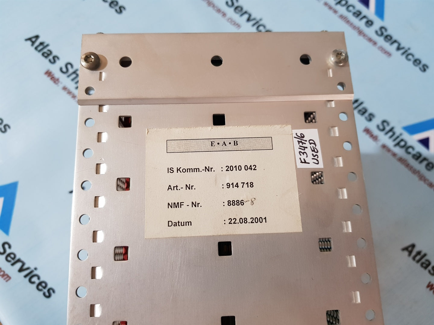 NMF Deck Crane 914 718 Control Panel