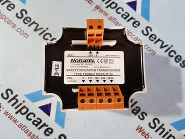 NORATEL FR96BH 180VA IP 20 SAFETY ISOLATION TRANSFORMER