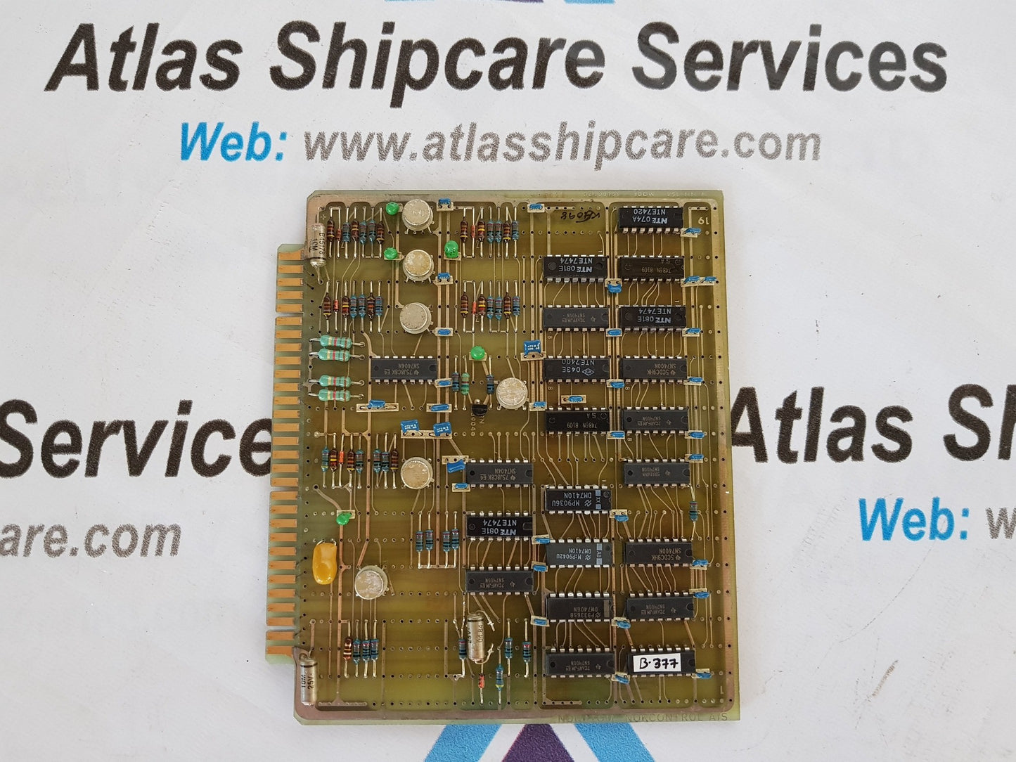NORATOM NORCONTROL N-NN-154 MODE SELECTOR PCB CIRCUIT